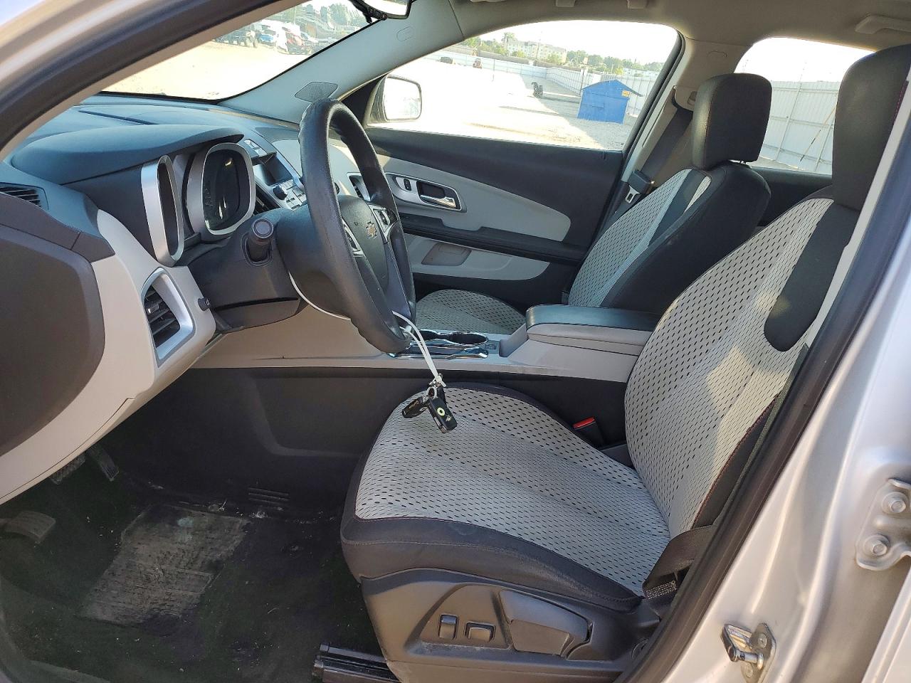 2012 Chevrolet Equinox Ls Silver vin: 2GNALBEK9C6349114
