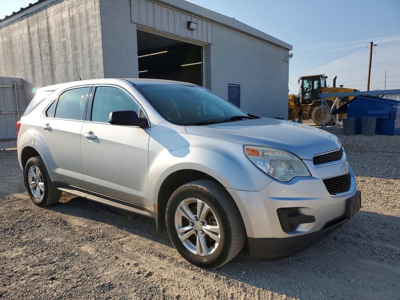 2012 Chevrolet Equinox Ls Silver vin: 2GNALBEK9C6349114