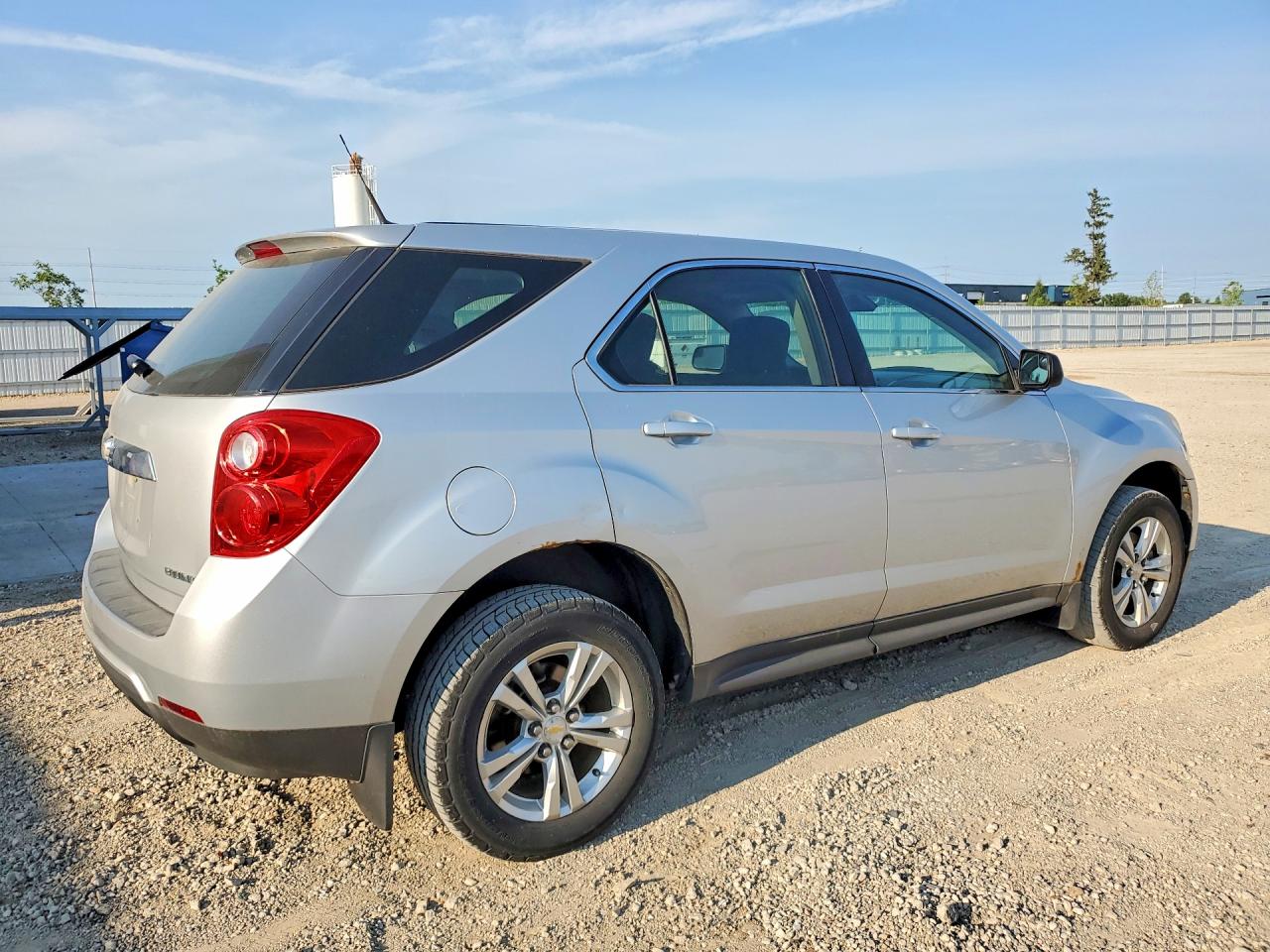 2012 Chevrolet Equinox Ls Silver vin: 2GNALBEK9C6349114