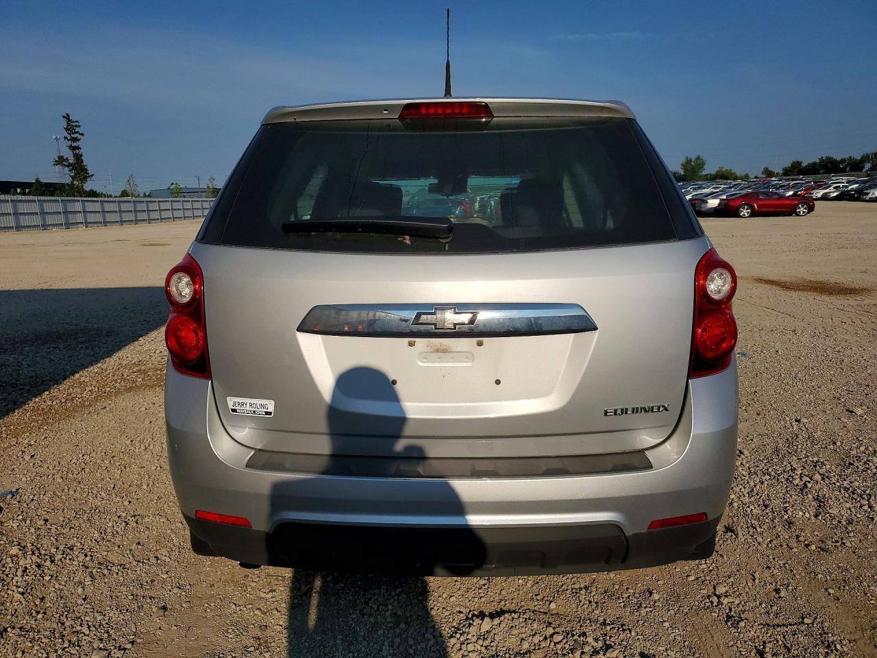 2012 Chevrolet Equinox Ls Silver vin: 2GNALBEK9C6349114