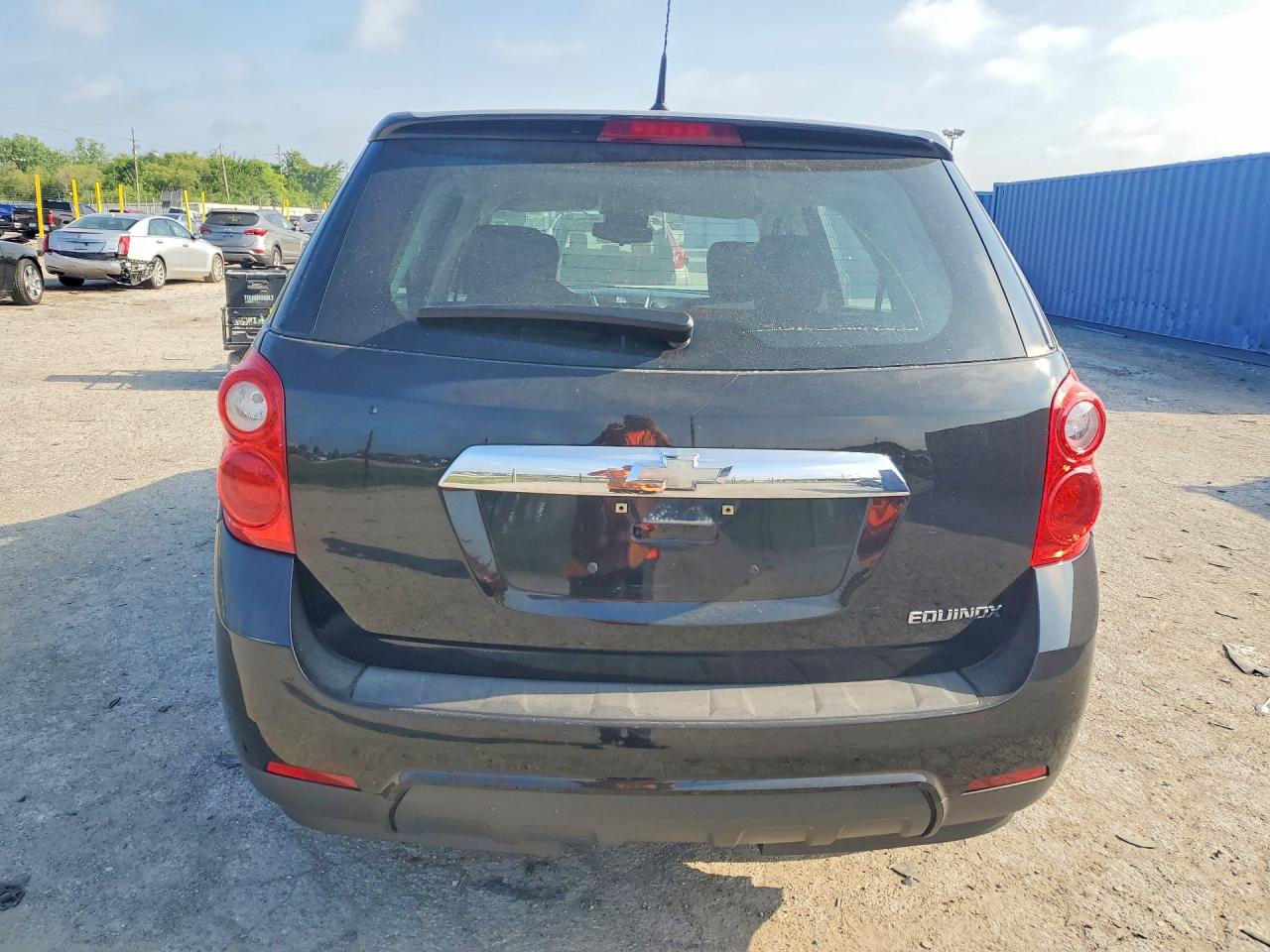 2012 Chevrolet Equinox Ls Black vin: 2GNALBEK9C6361134