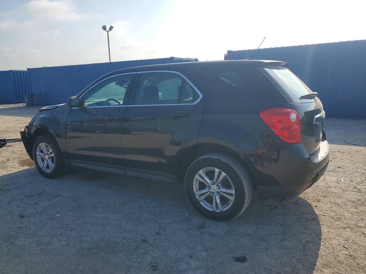 2012 Chevrolet Equinox Ls Black vin: 2GNALBEK9C6361134