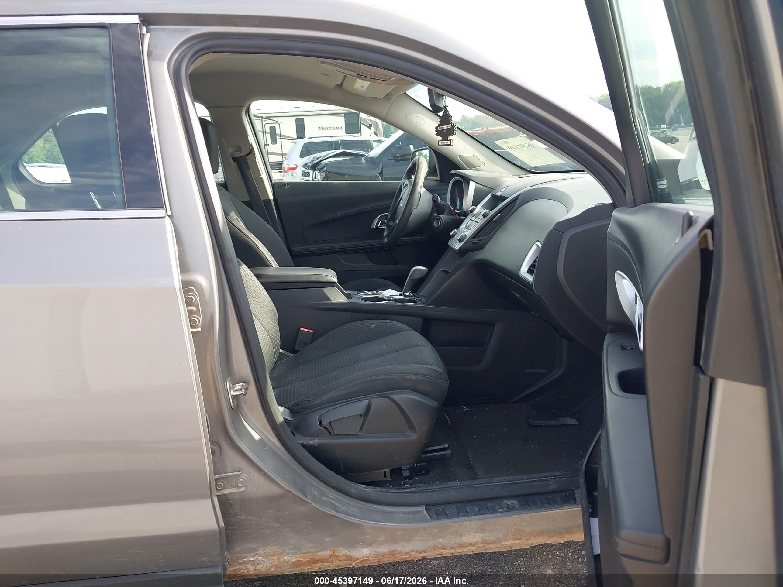 2012 Chevrolet Equinox Ls Gray vin: 2GNALBEK9C6385661