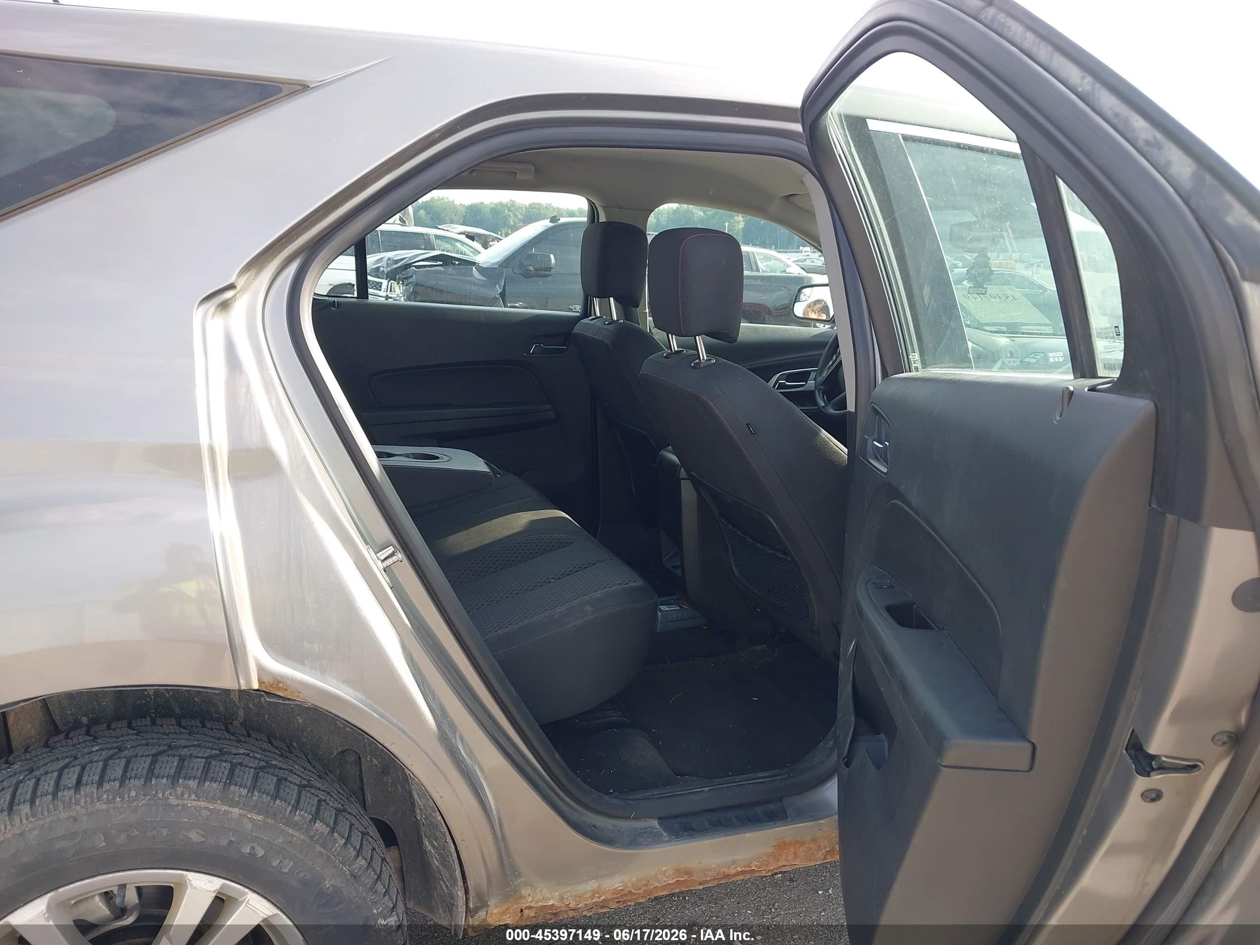 2012 Chevrolet Equinox Ls Gray vin: 2GNALBEK9C6385661