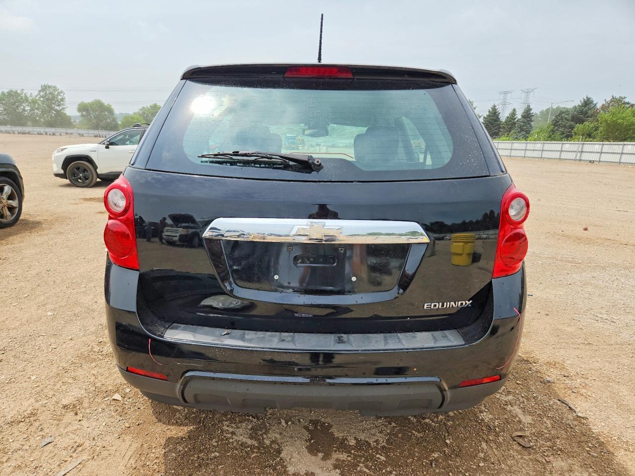 2013 Chevrolet Equinox Ls Black vin: 2GNALBEK9D1239856