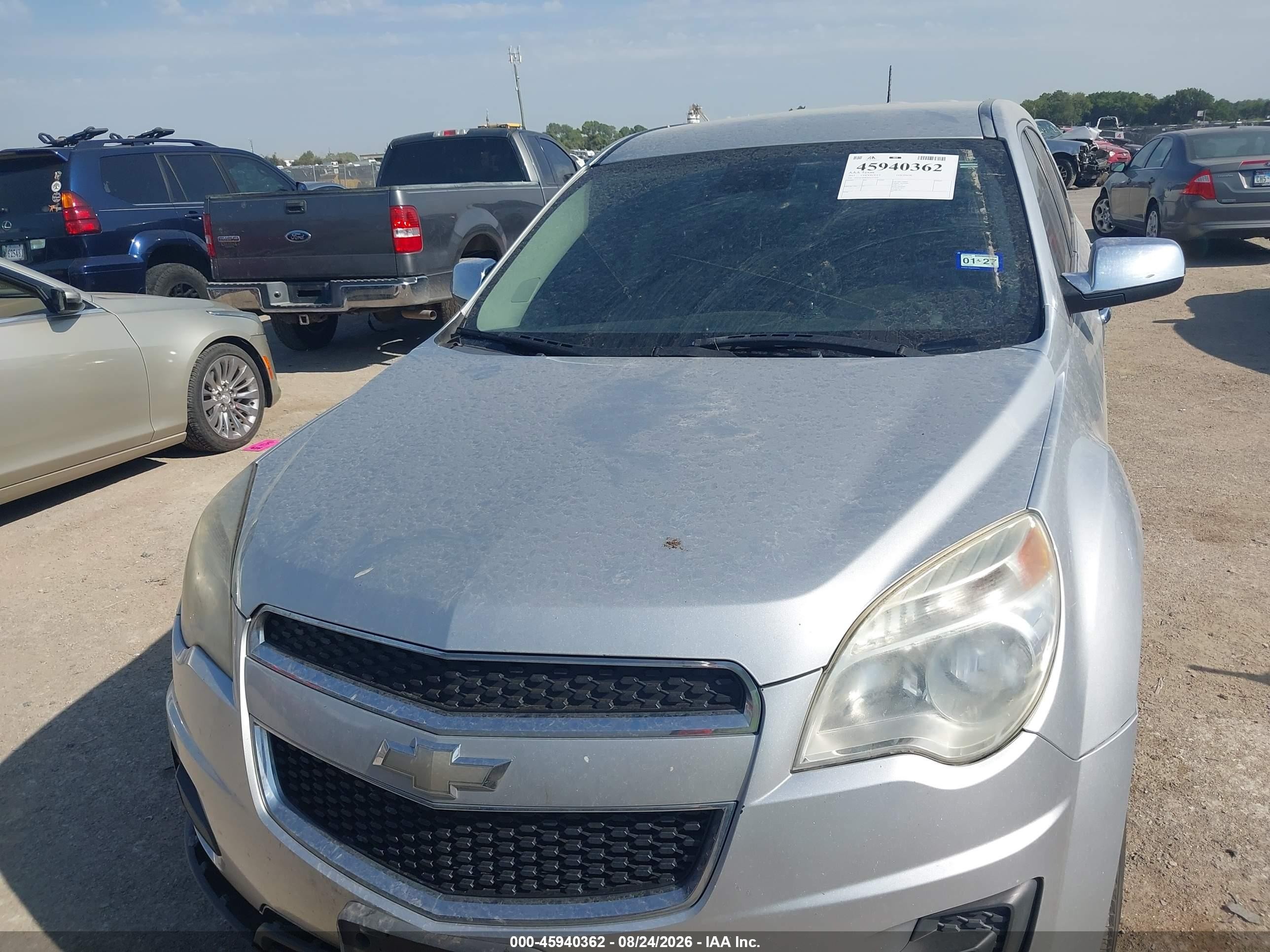 2013 Chevrolet Equinox Ls Gray vin: 2GNALBEK9D1257922
