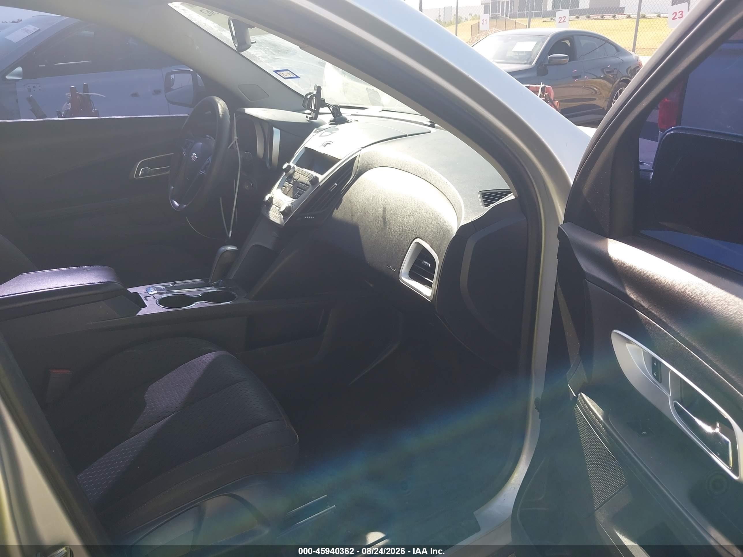 2013 Chevrolet Equinox Ls Gray vin: 2GNALBEK9D1257922