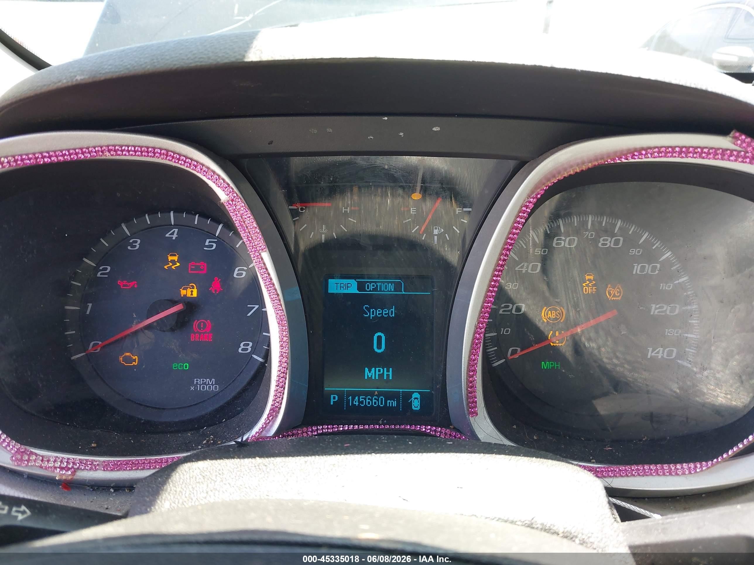 2013 Chevrolet Equinox Ls Black vin: 2GNALBEK9D6104461