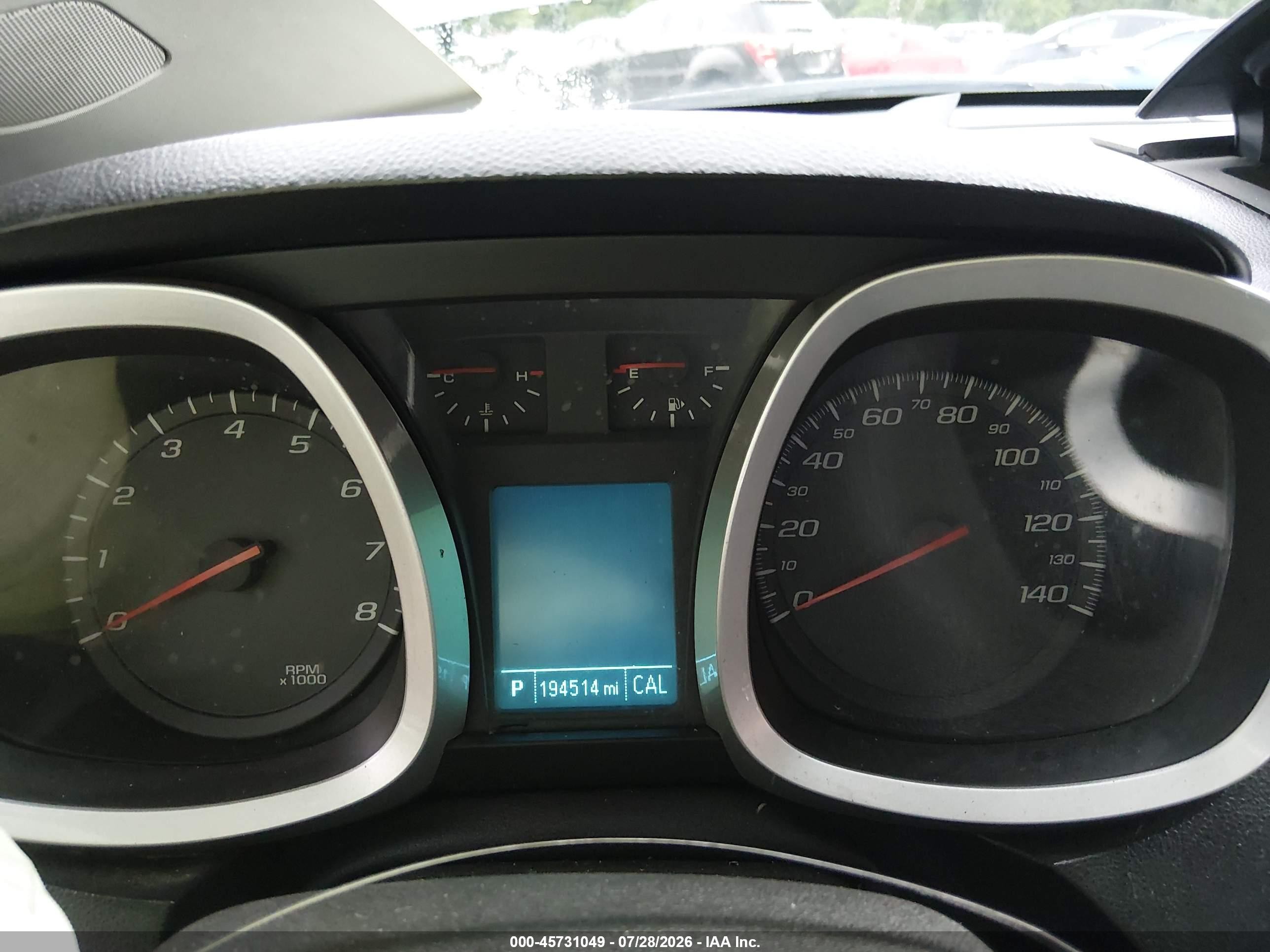 2013 Chevrolet Equinox Ls Blue vin: 2GNALBEK9D6202891