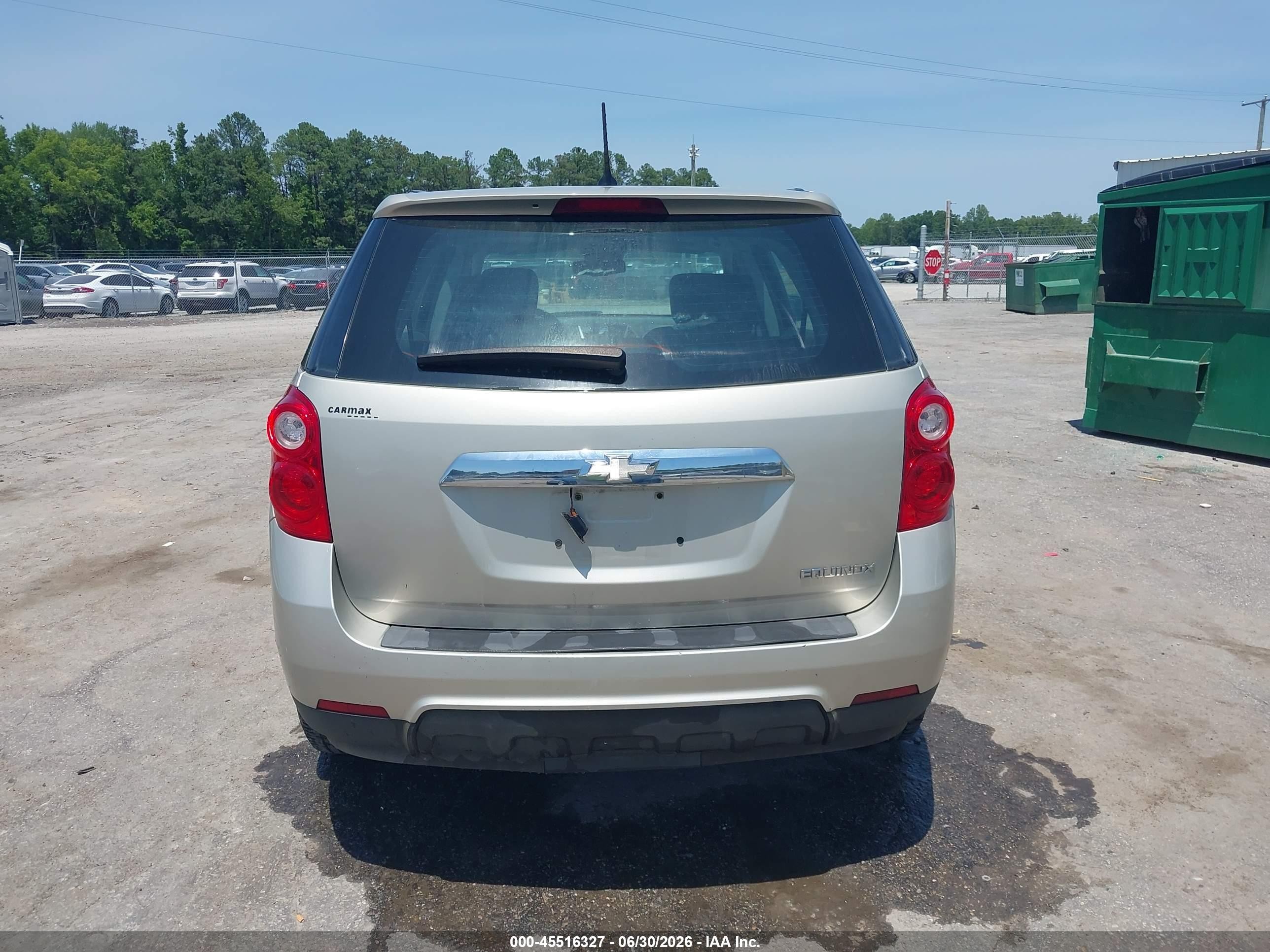 2013 Chevrolet Equinox Ls Золотой vin: 2GNALBEK9D6383829