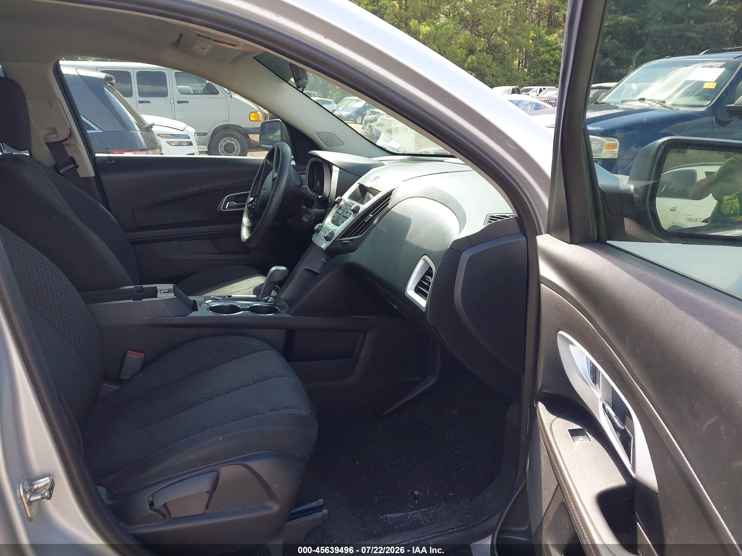 2013 Chevrolet Equinox Ls Silver vin: 2GNALBEK9D6433001