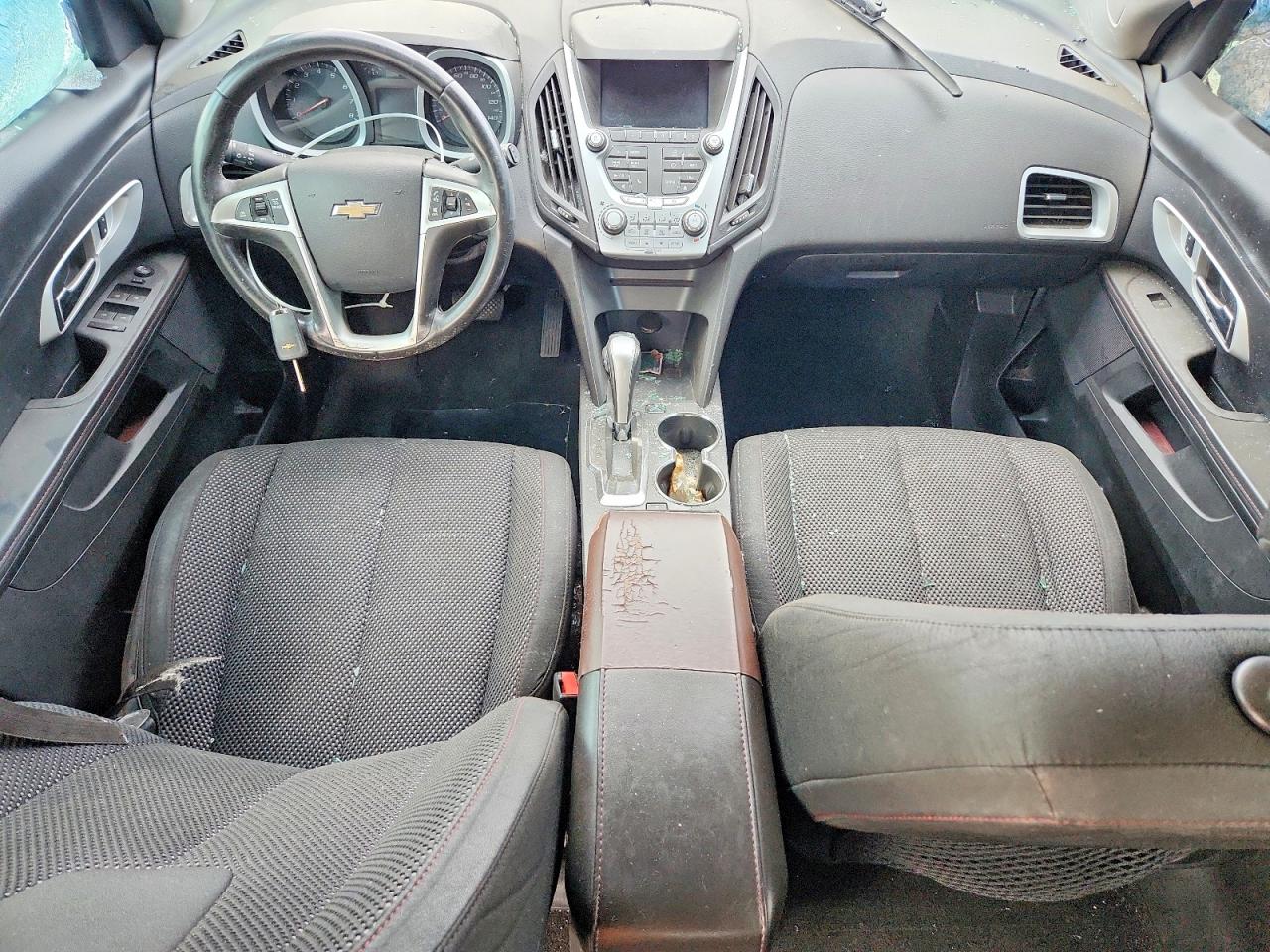 2014 Chevrolet Equinox Lt White vin: 2GNALBEK9E6100203