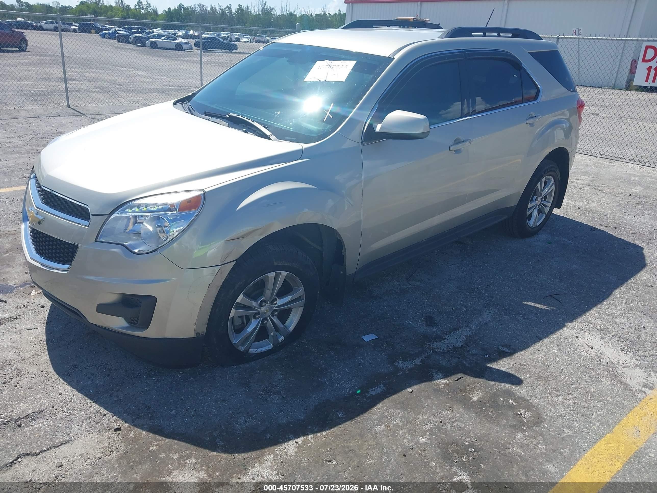 2014 Chevrolet Equinox Lt Tan vin: 2GNALBEK9E6105420