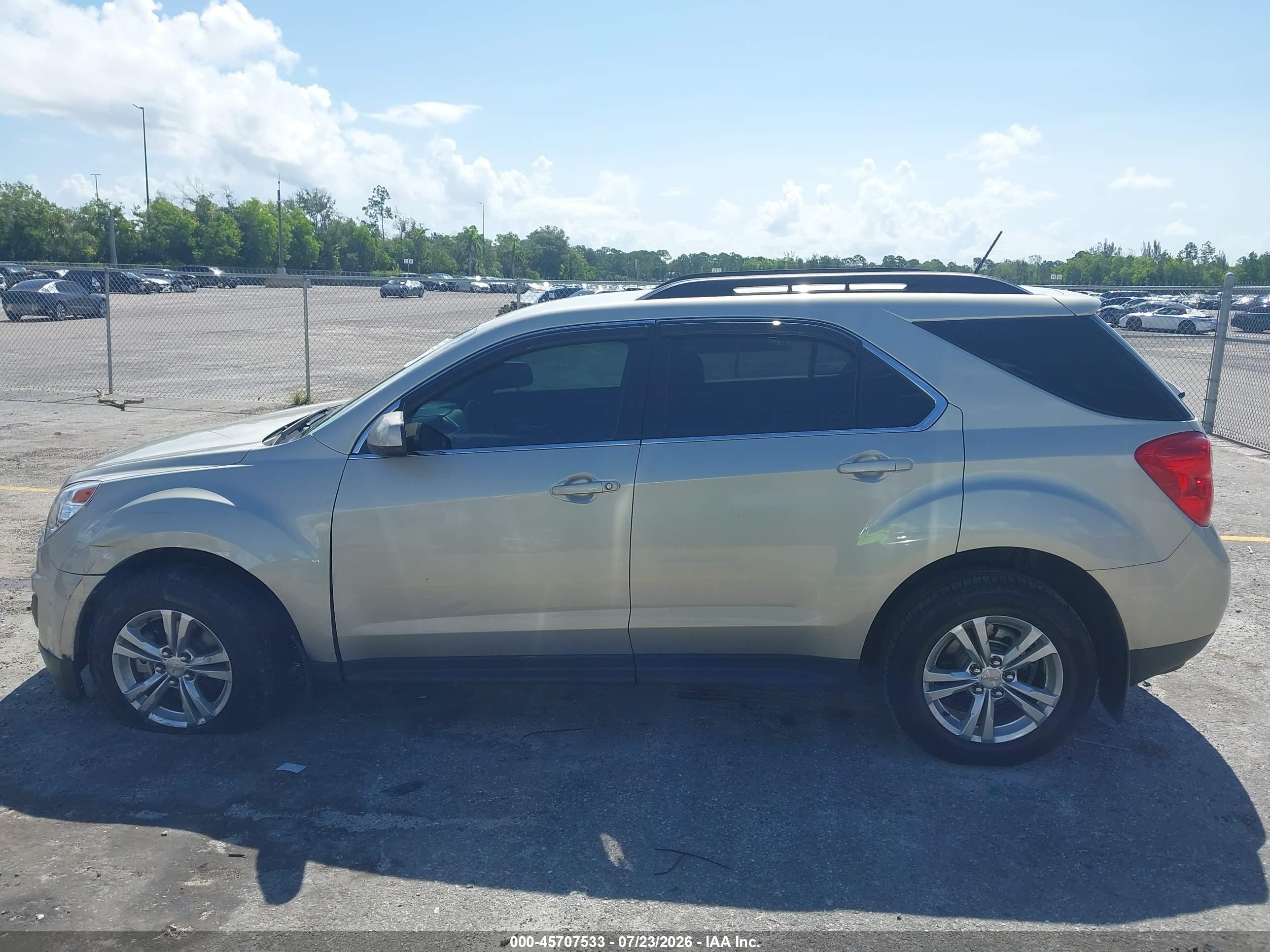 2014 Chevrolet Equinox Lt Tan vin: 2GNALBEK9E6105420