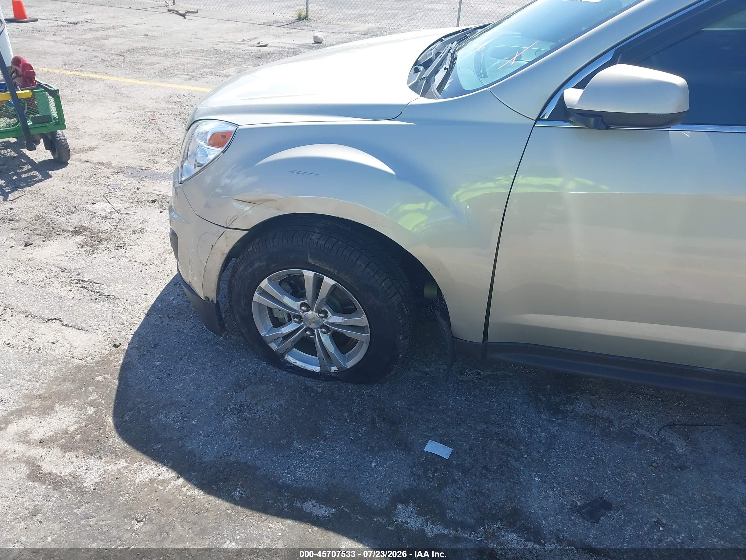 2014 Chevrolet Equinox Lt Tan vin: 2GNALBEK9E6105420