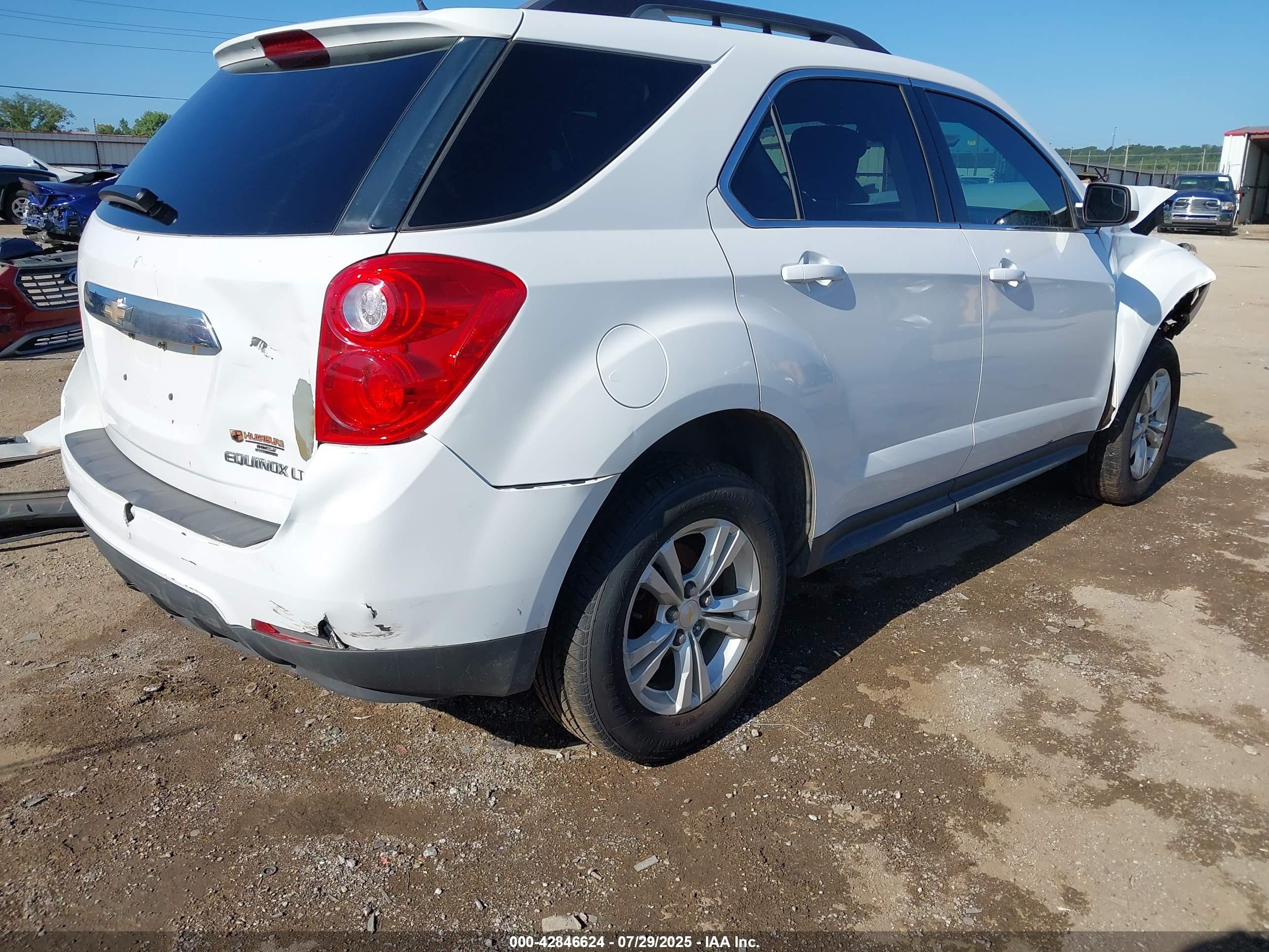 2014 Chevrolet Equinox 1lt White vin: 2GNALBEK9E6108835