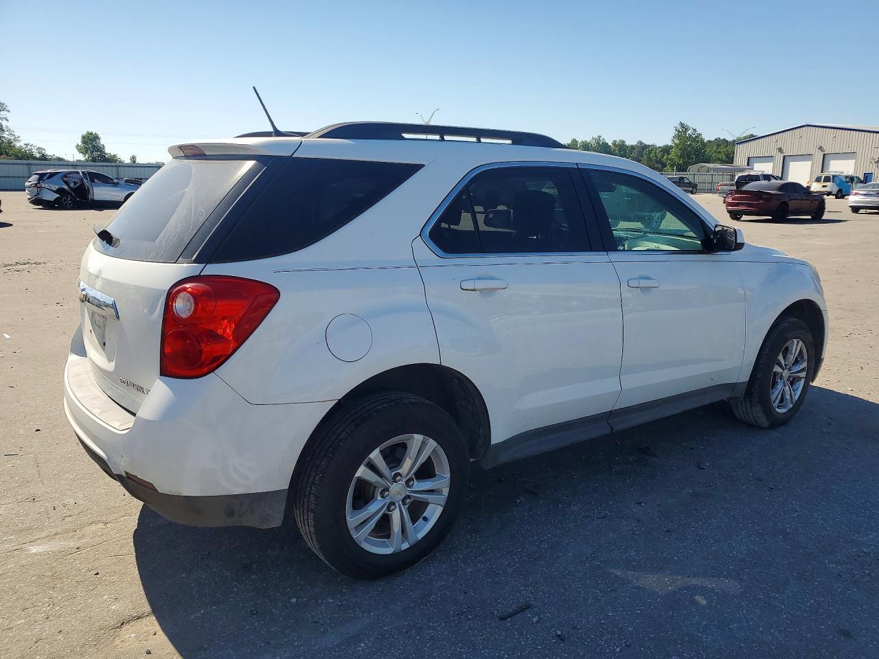 2014 Chevrolet Equinox Lt White vin: 2GNALBEK9E6114165