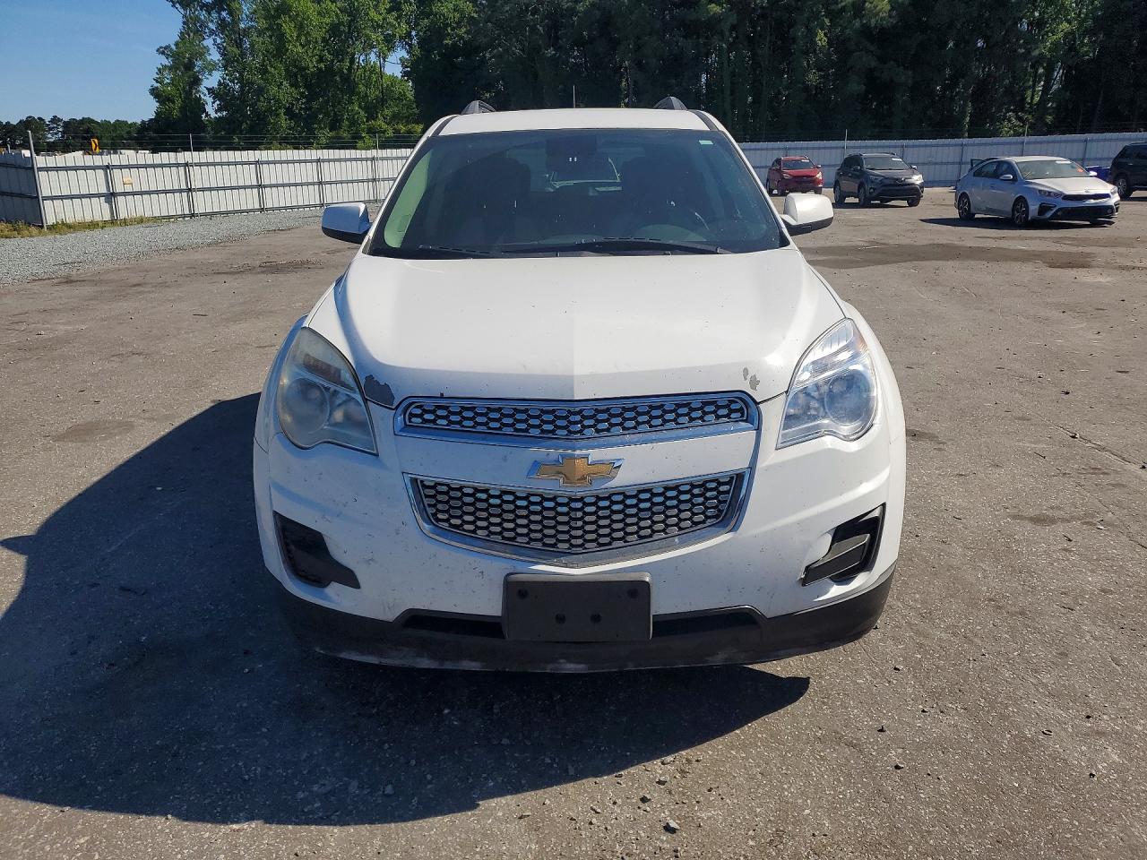 2014 Chevrolet Equinox Lt White vin: 2GNALBEK9E6114165