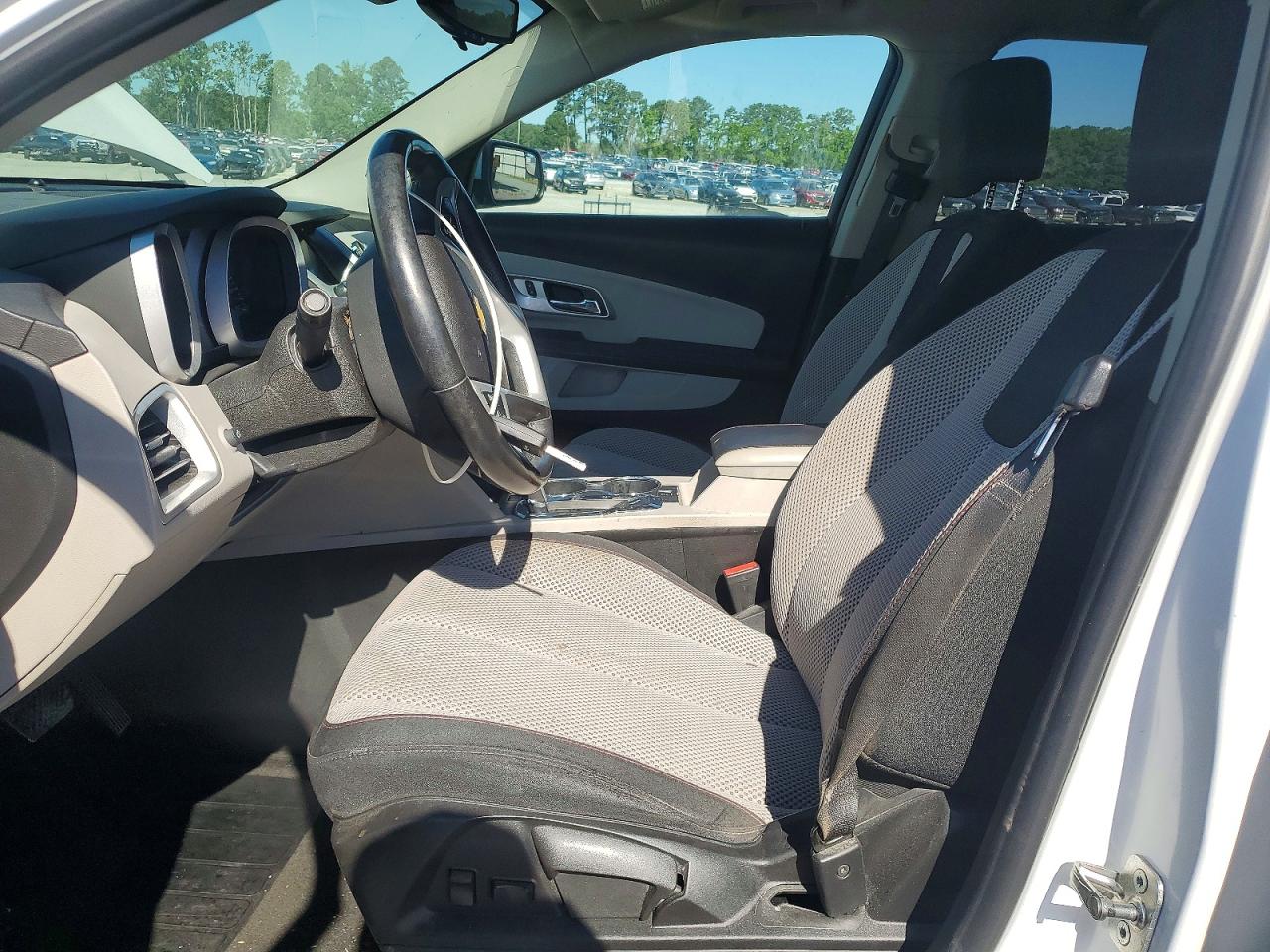2014 Chevrolet Equinox Lt White vin: 2GNALBEK9E6114165