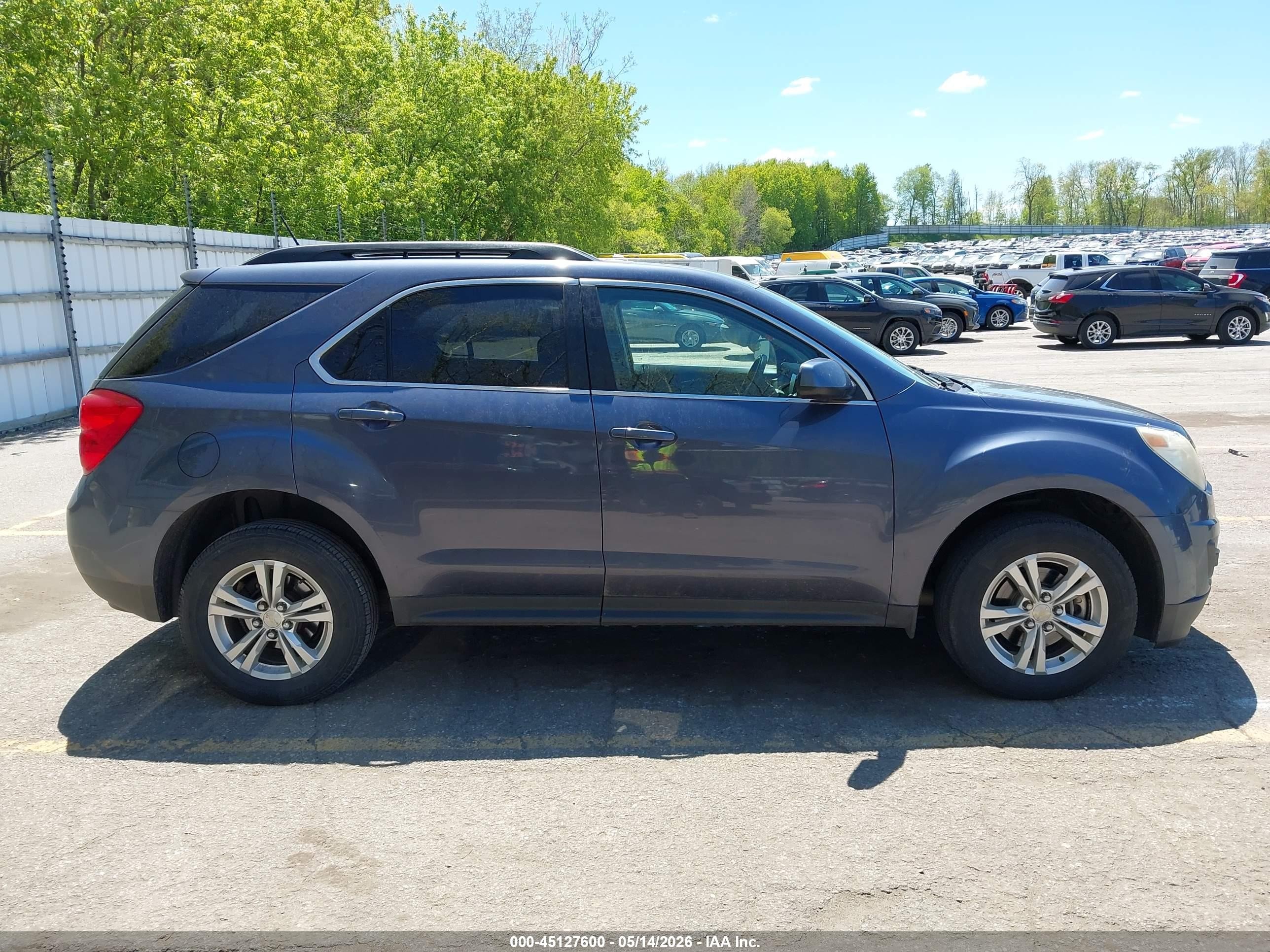 2014 Chevrolet Equinox 1lt Серый vin: 2GNALBEK9E6120595