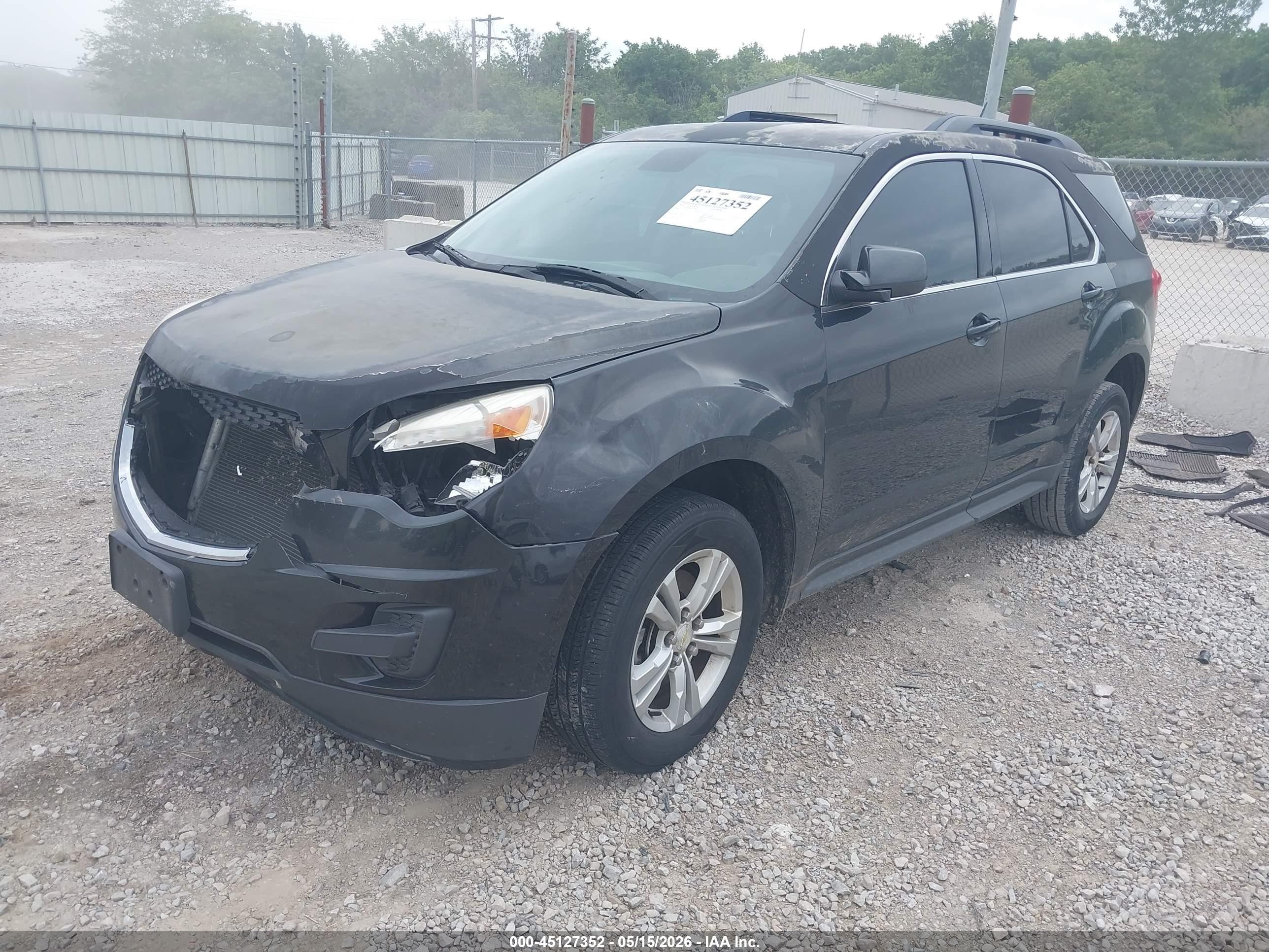 2014 Chevrolet Equinox 1lt Black vin: 2GNALBEK9E6124890