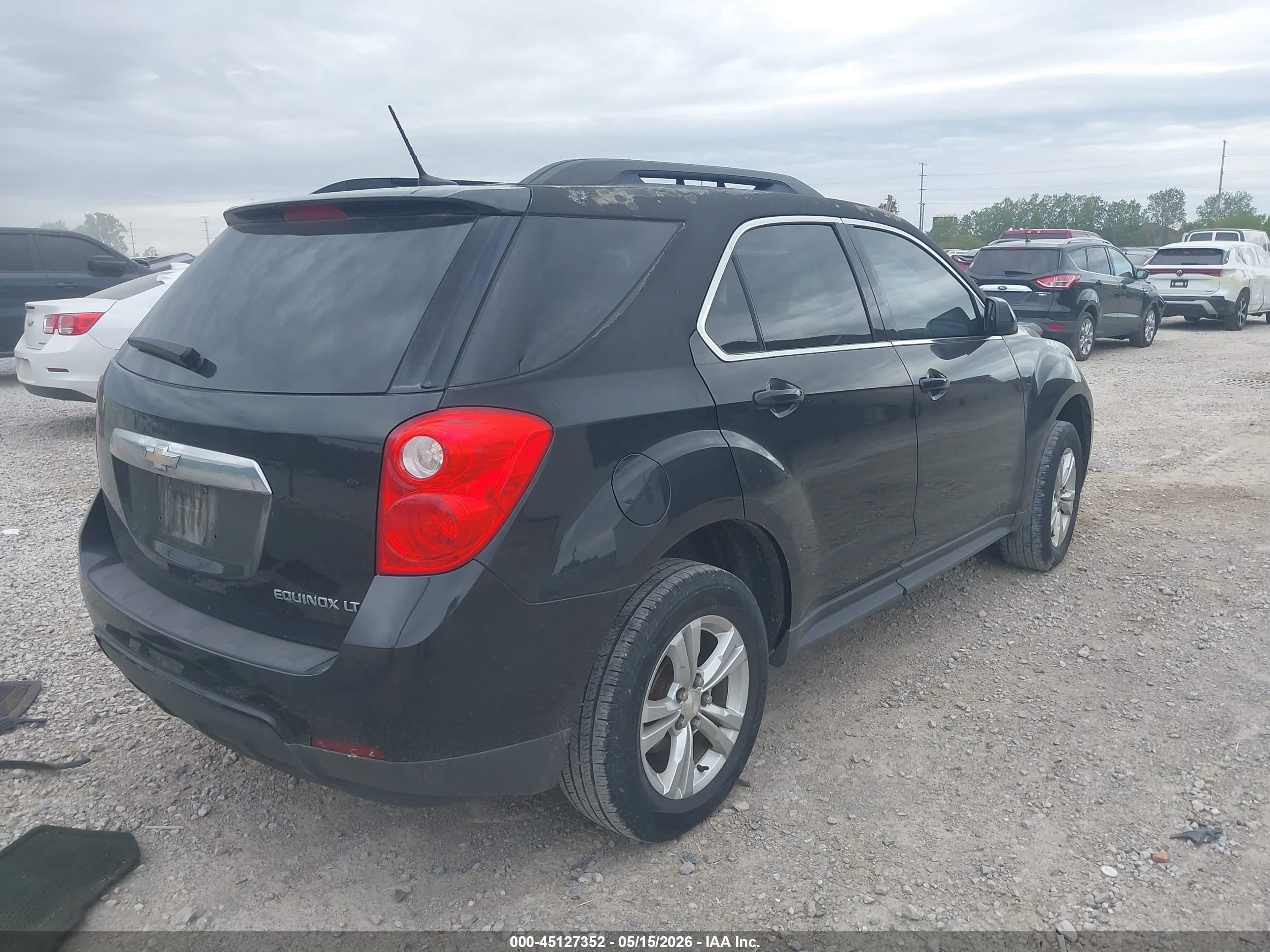 2014 Chevrolet Equinox 1lt Black vin: 2GNALBEK9E6124890
