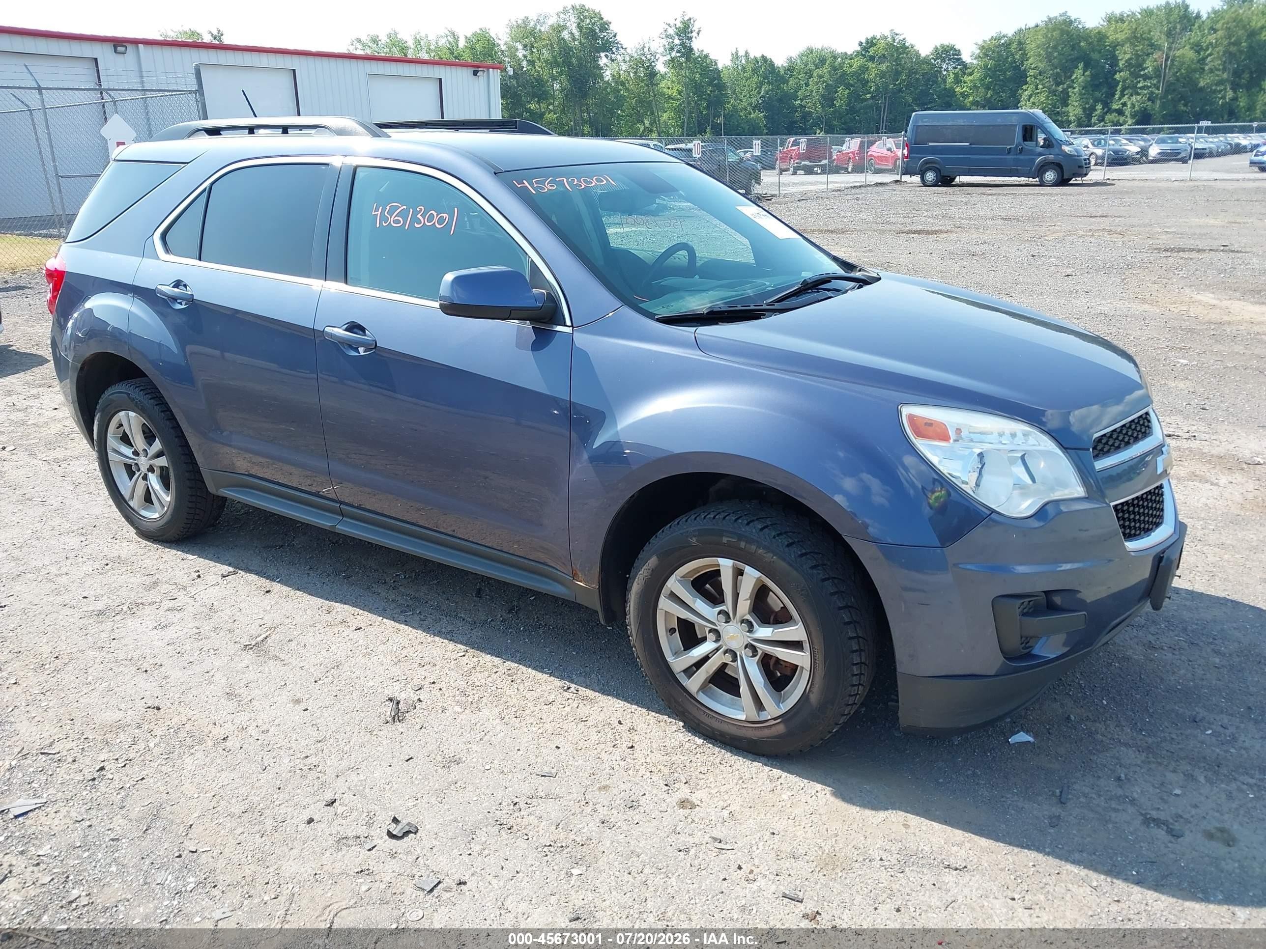 2014 Chevrolet Equinox Lt Blue vin: 2GNALBEK9E6137333