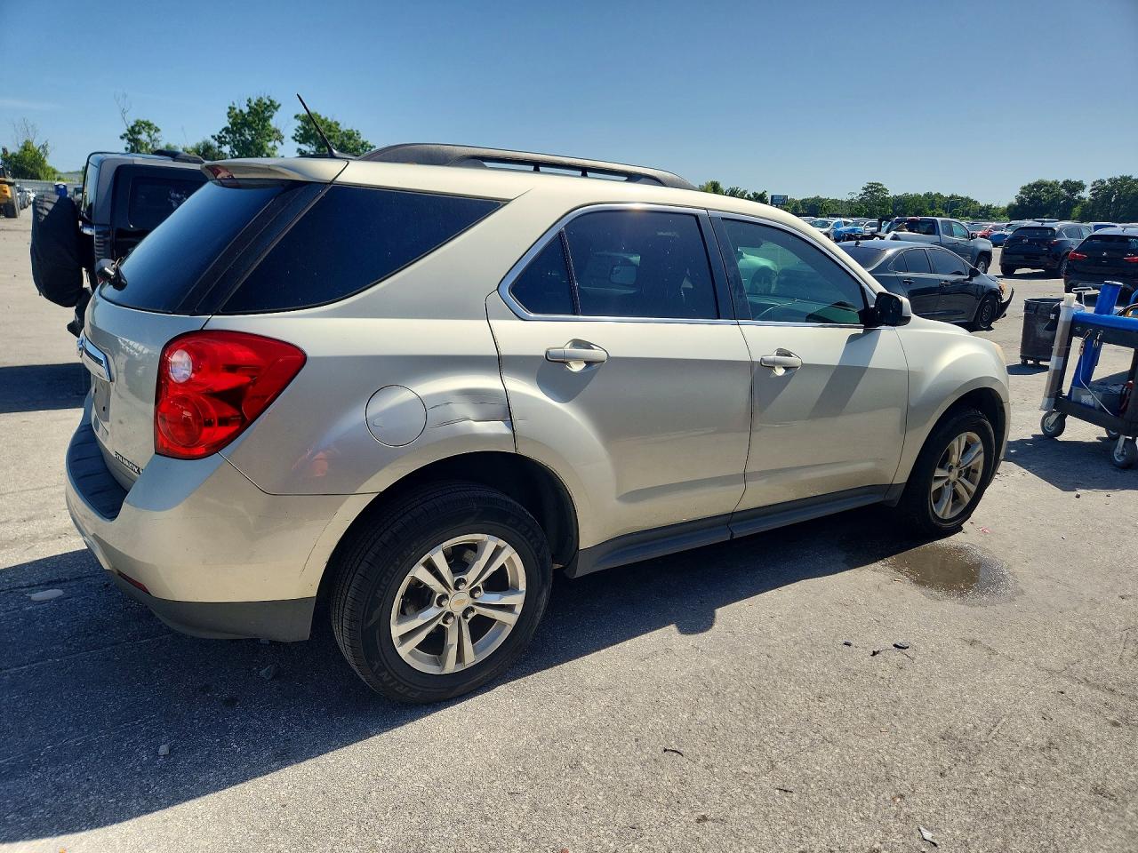 2014 Chevrolet Equinox Lt Cream vin: 2GNALBEK9E6144248