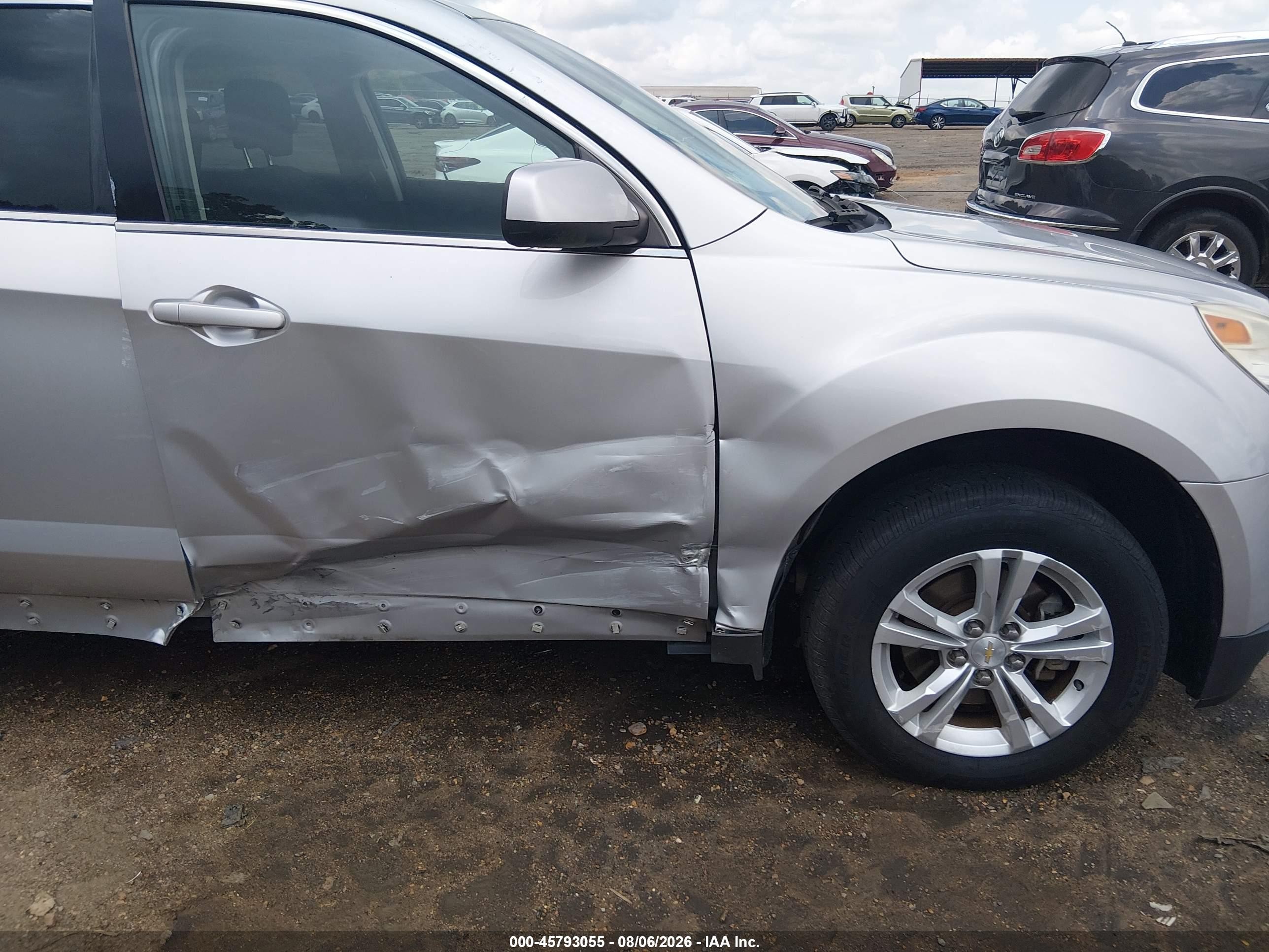 2014 Chevrolet Equinox Lt Silver vin: 2GNALBEK9E6271226