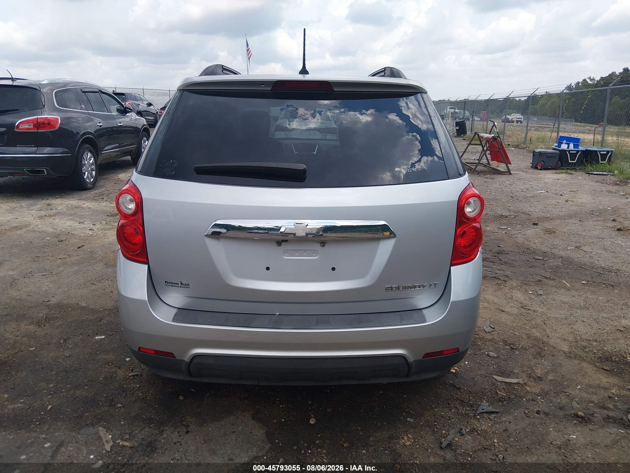 2014 Chevrolet Equinox Lt Silver vin: 2GNALBEK9E6271226