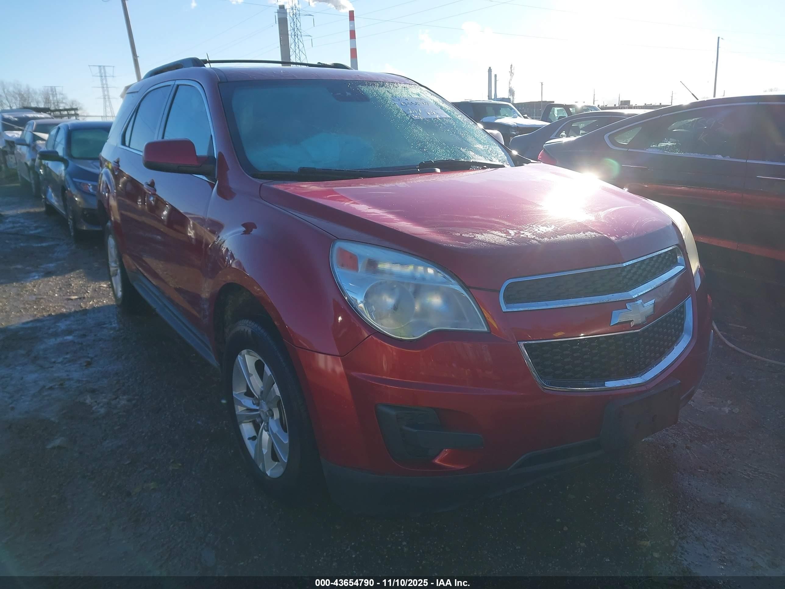 2014 Chevrolet Equinox 1lt Red vin: 2GNALBEK9E6284638