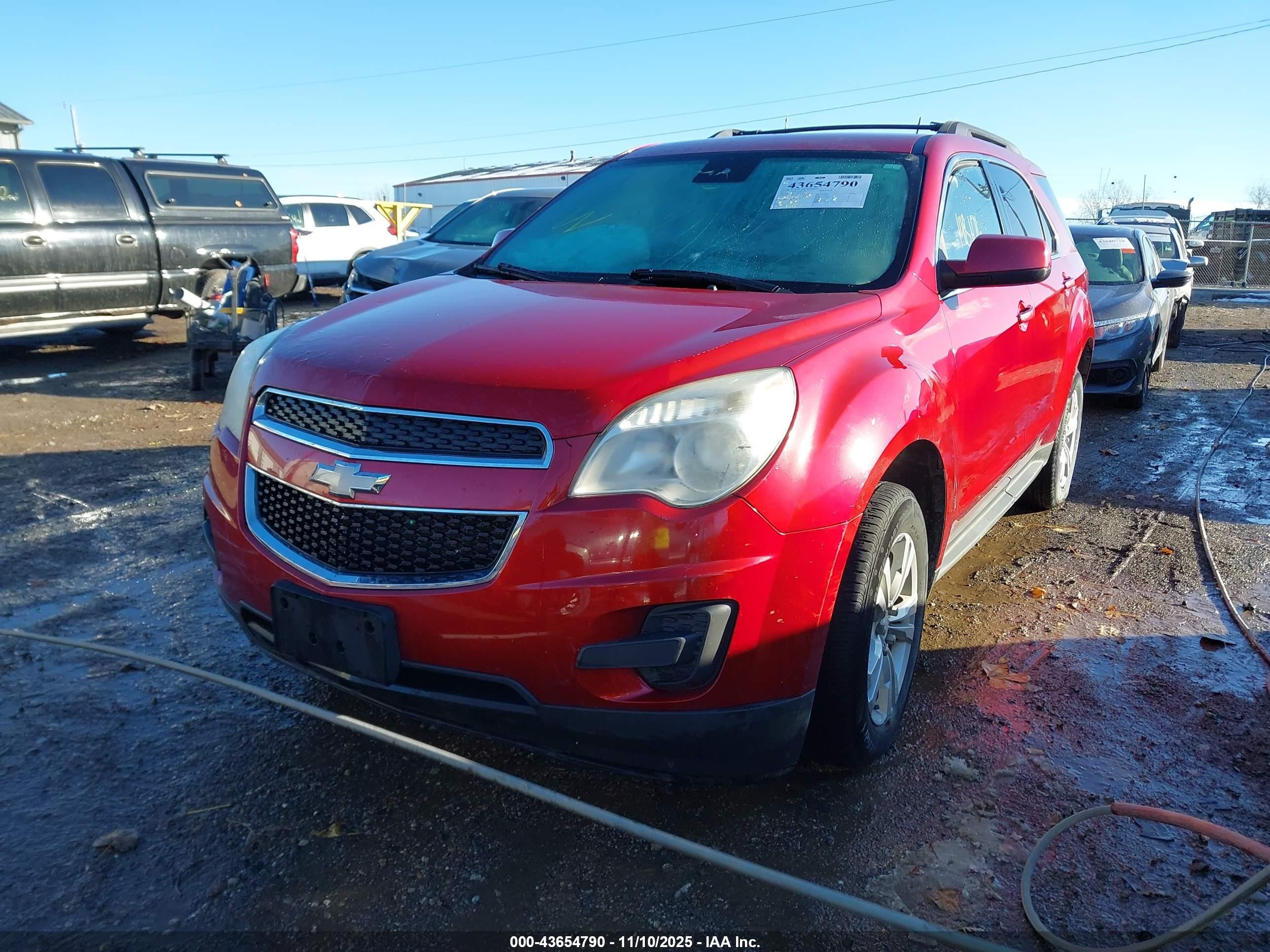 2014 Chevrolet Equinox 1lt Red vin: 2GNALBEK9E6284638