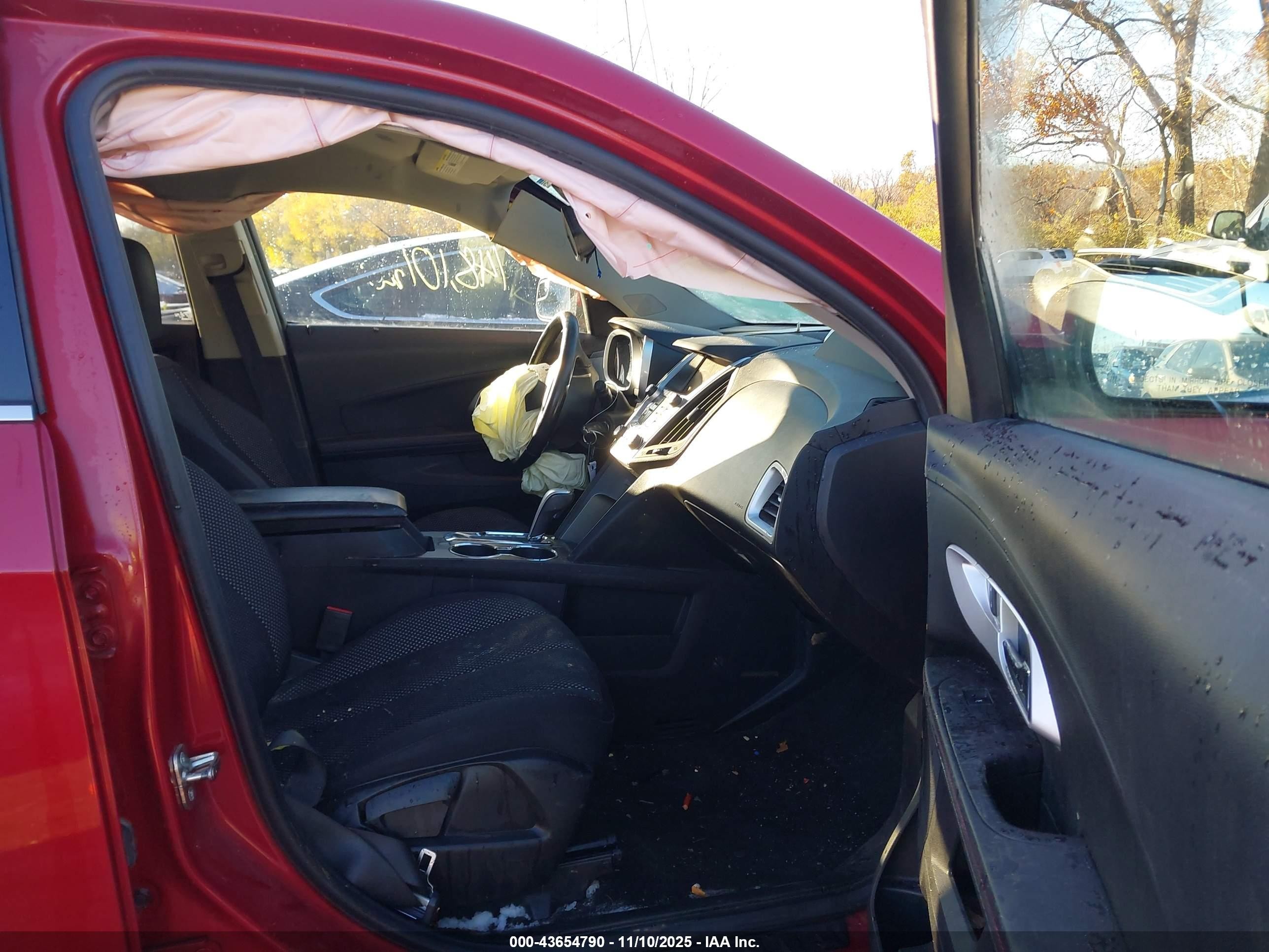 2014 Chevrolet Equinox 1lt Red vin: 2GNALBEK9E6284638