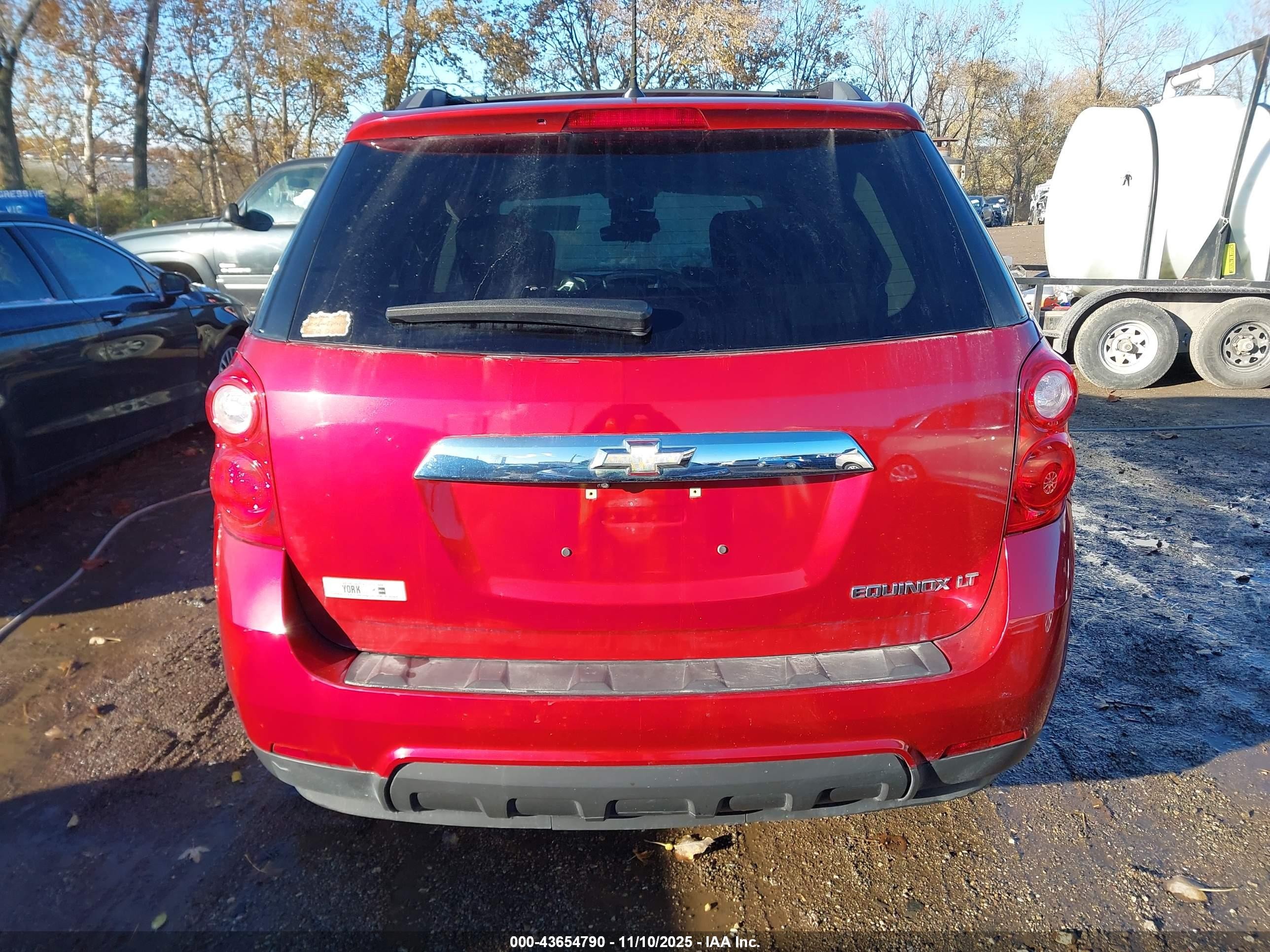 2014 Chevrolet Equinox 1lt Red vin: 2GNALBEK9E6284638