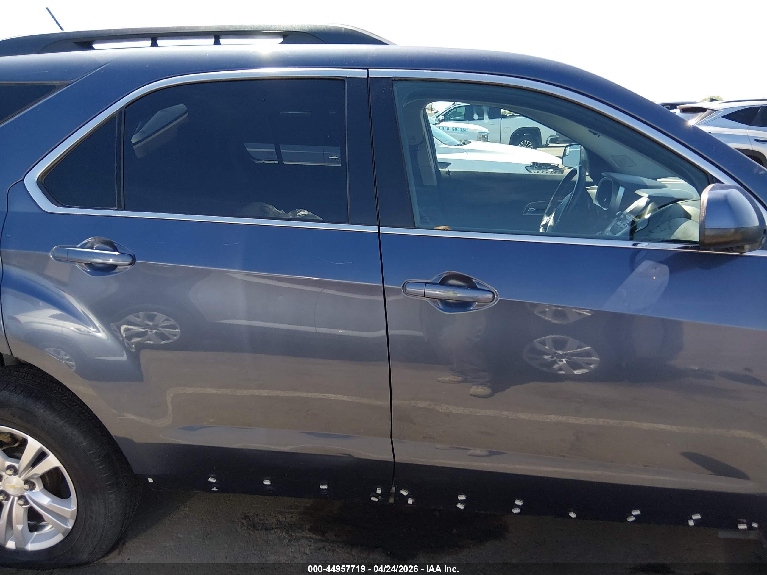 2014 Chevrolet Equinox 1lt Blue vin: 2GNALBEK9E6286731