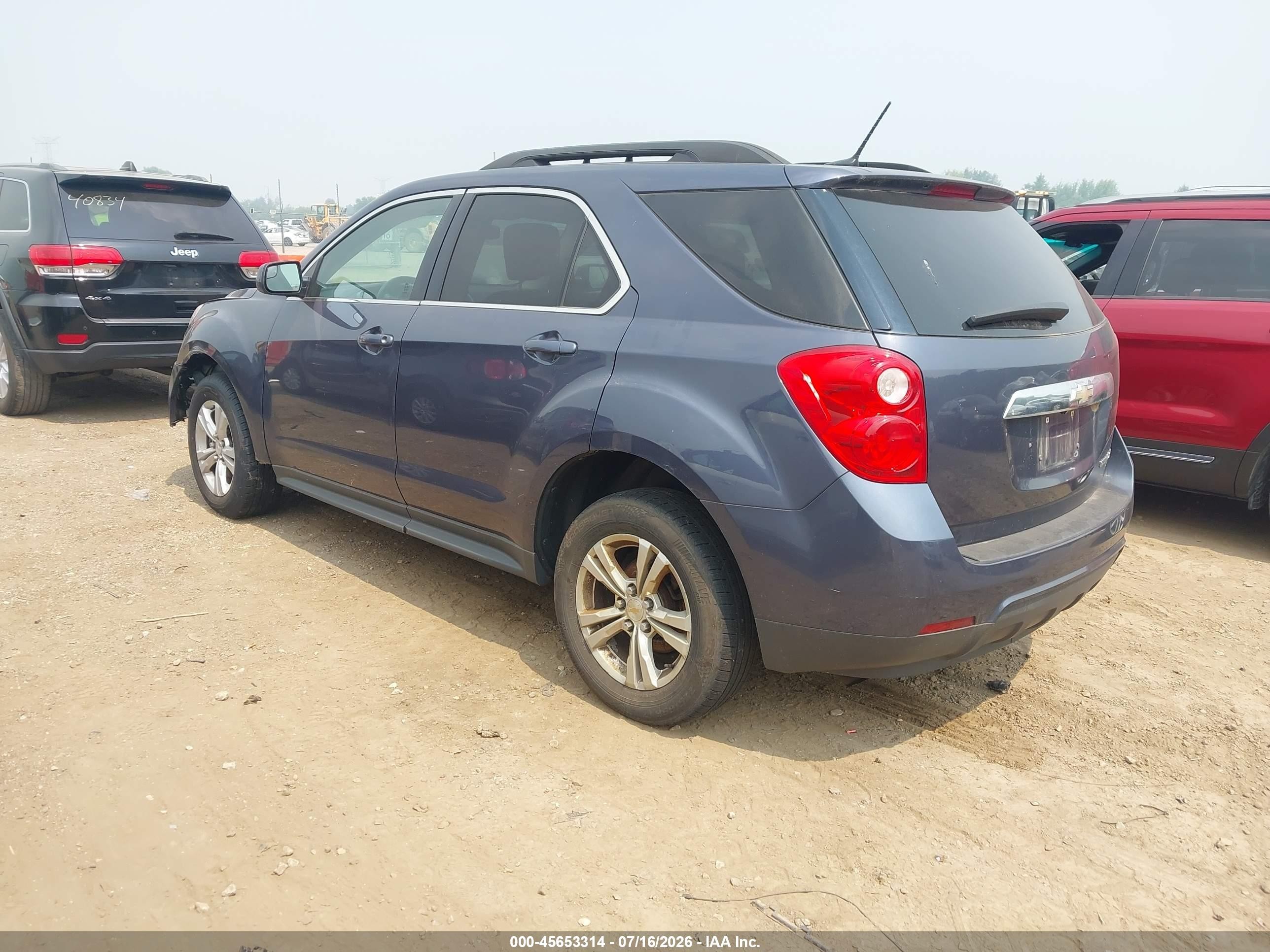 2014 Chevrolet Equinox Lt Blue vin: 2GNALBEK9E6315287