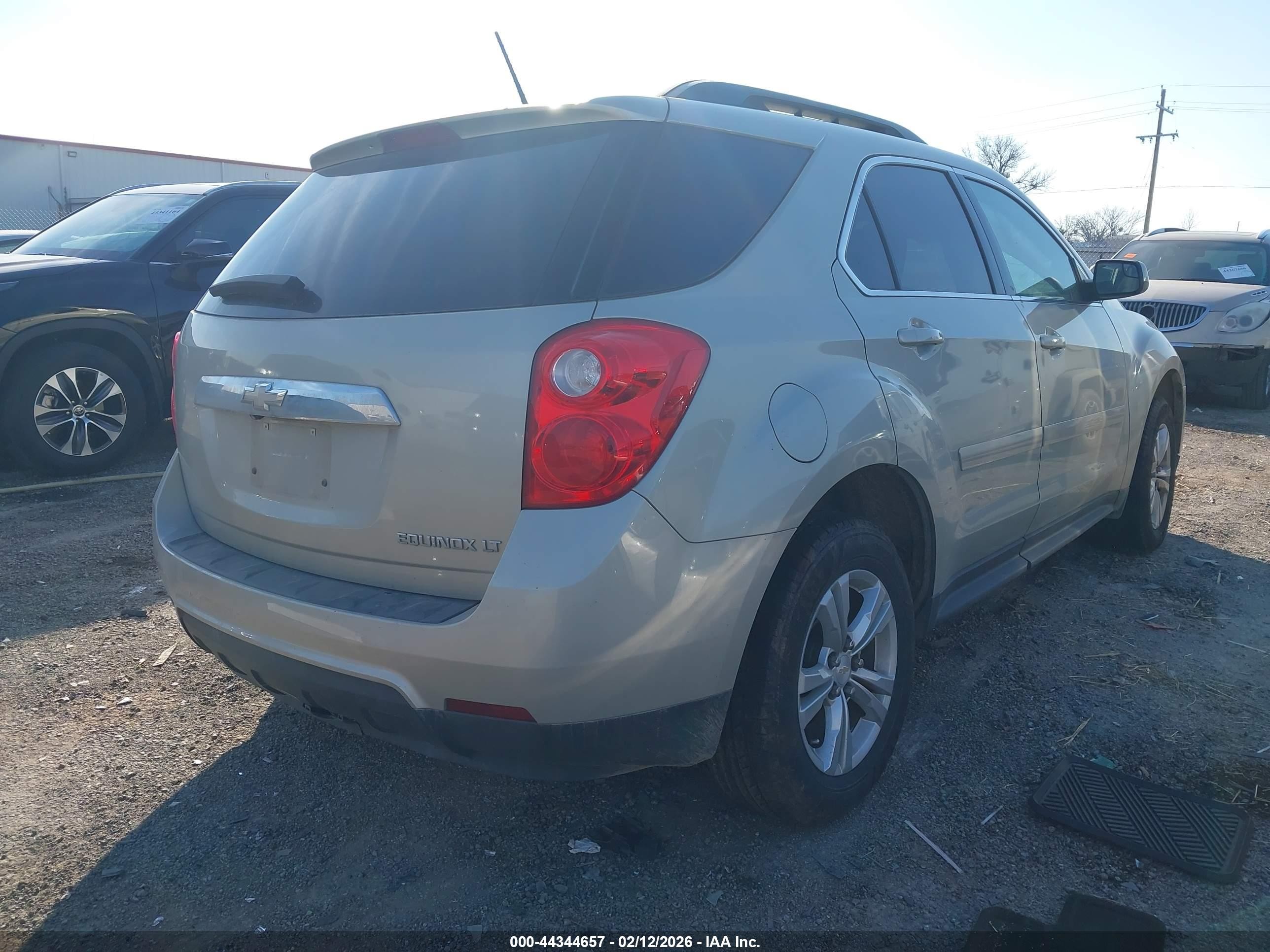 2014 Chevrolet Equinox 1lt Желто-коричневый vin: 2GNALBEK9E6320523