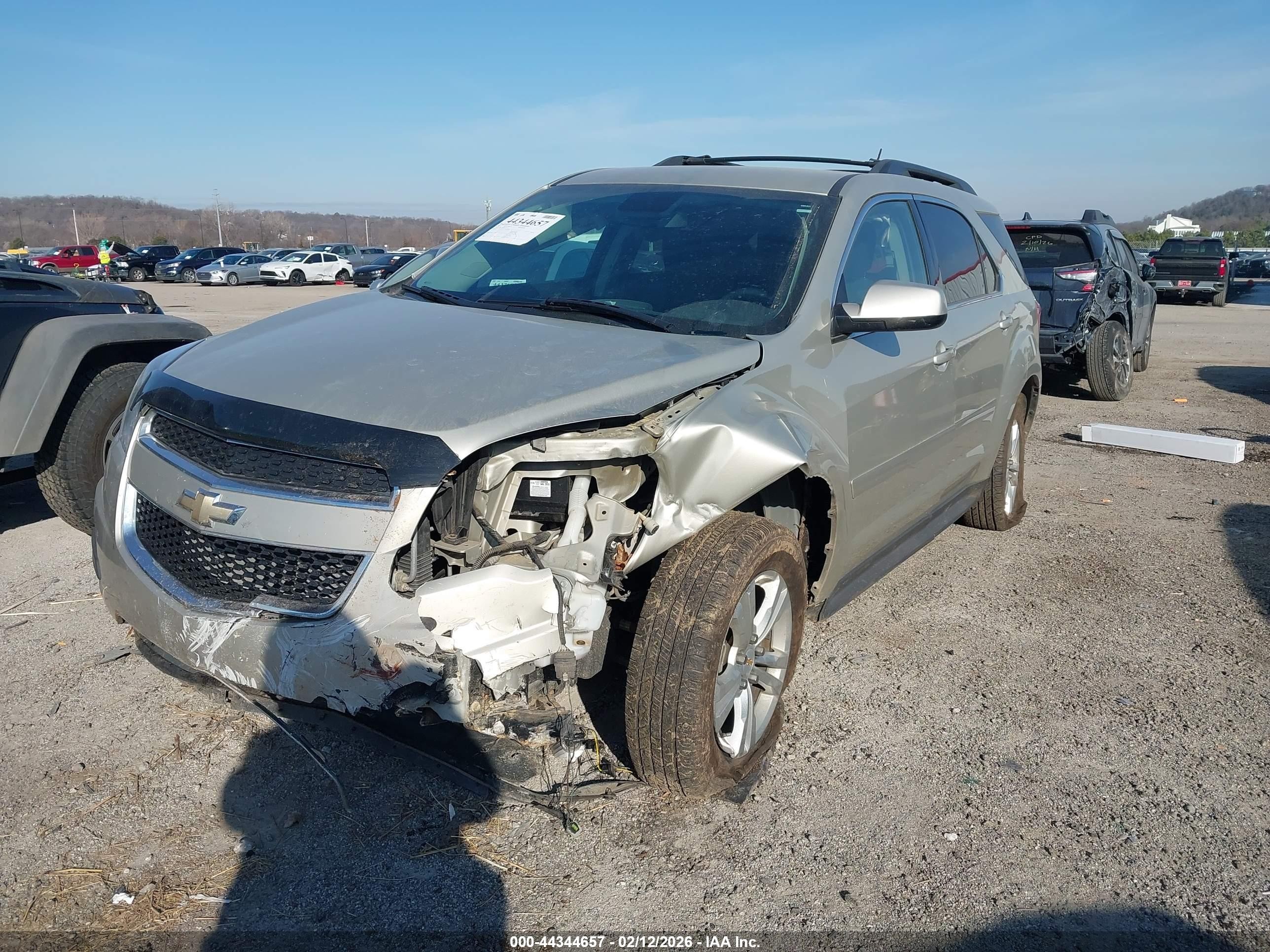 2014 Chevrolet Equinox 1lt Желто-коричневый vin: 2GNALBEK9E6320523