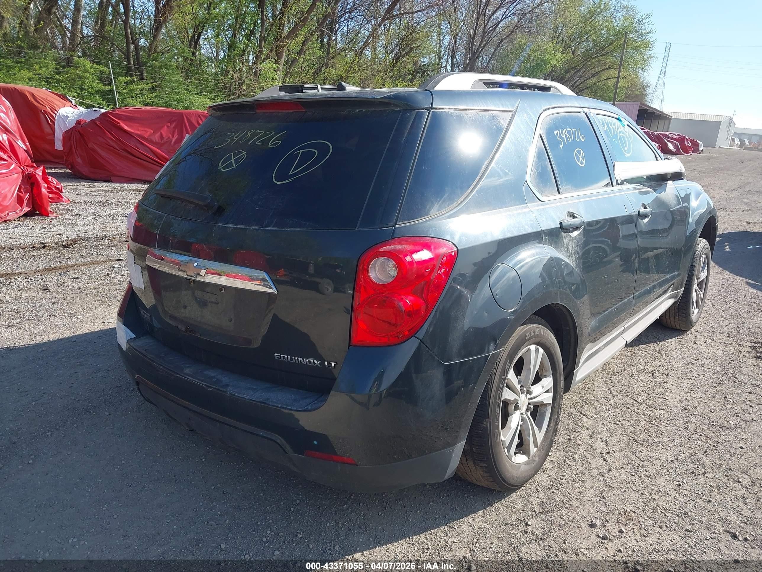 2014 Chevrolet Equinox 1lt Черный vin: 2GNALBEK9E6348726