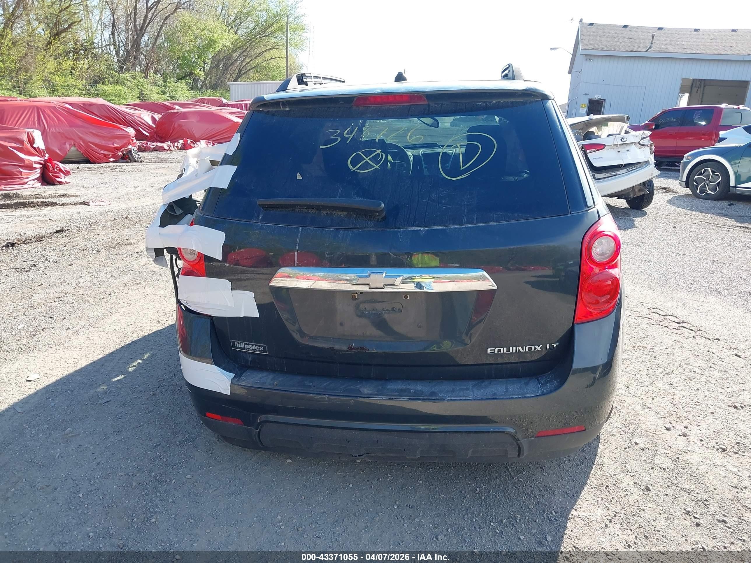 2014 Chevrolet Equinox 1lt Черный vin: 2GNALBEK9E6348726