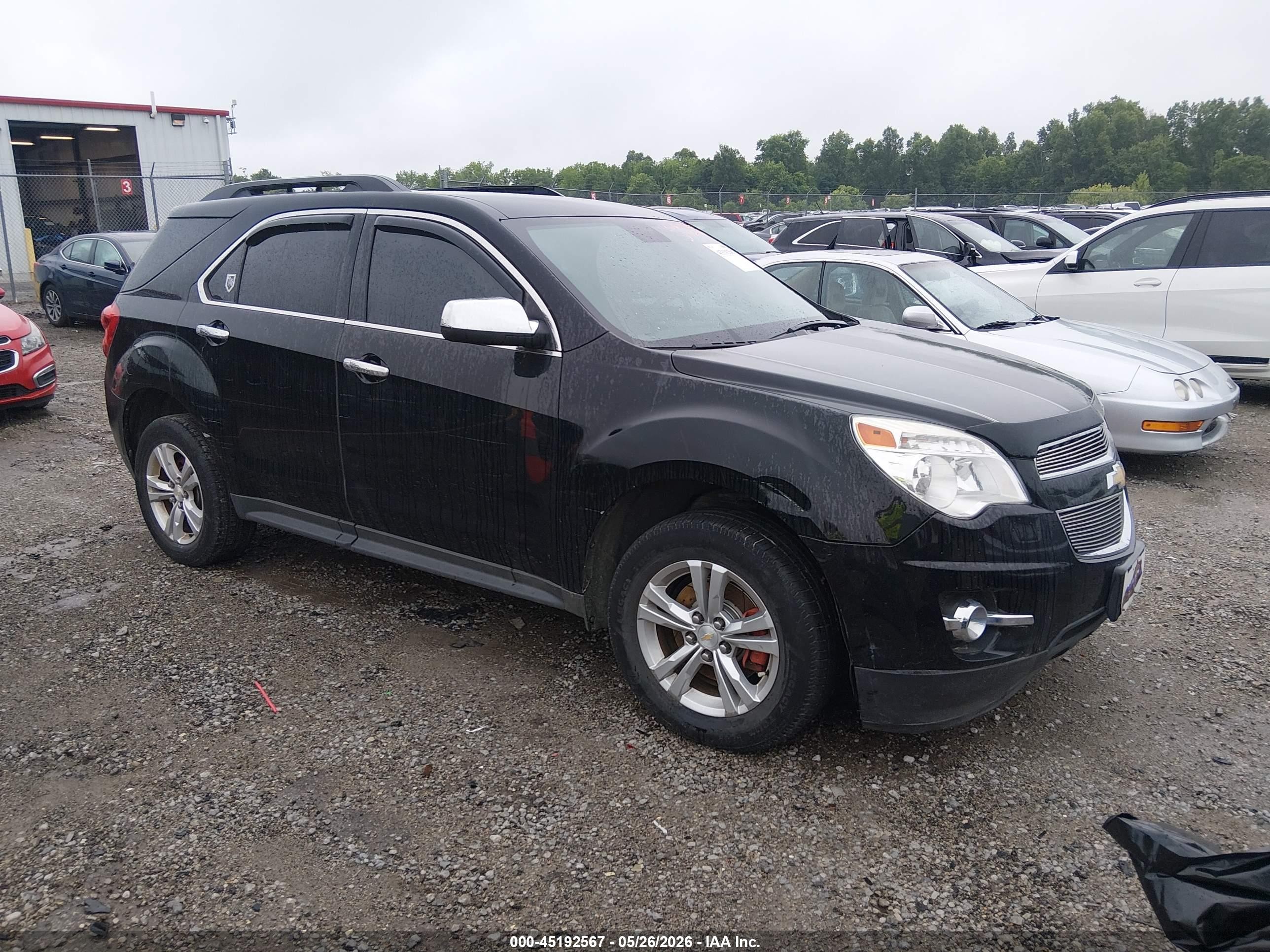 2014 Chevrolet Equinox 1lt Black vin: 2GNALBEK9E6351867