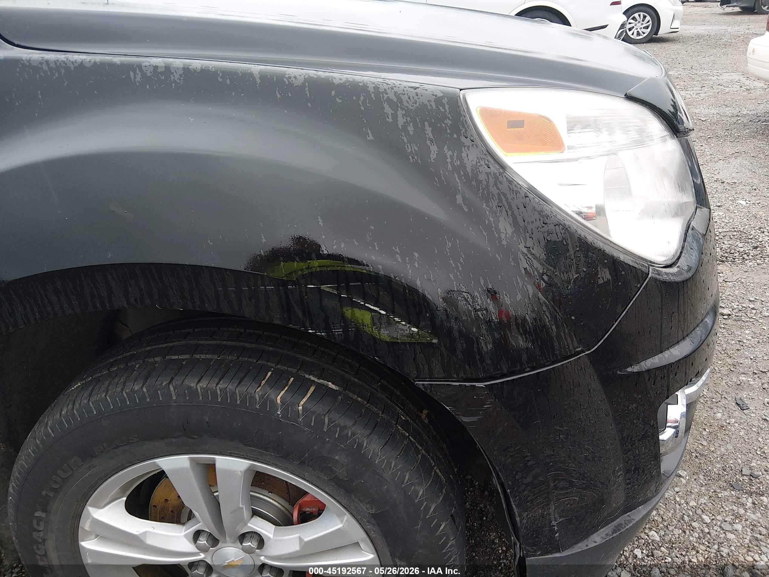 2014 Chevrolet Equinox 1lt Black vin: 2GNALBEK9E6351867
