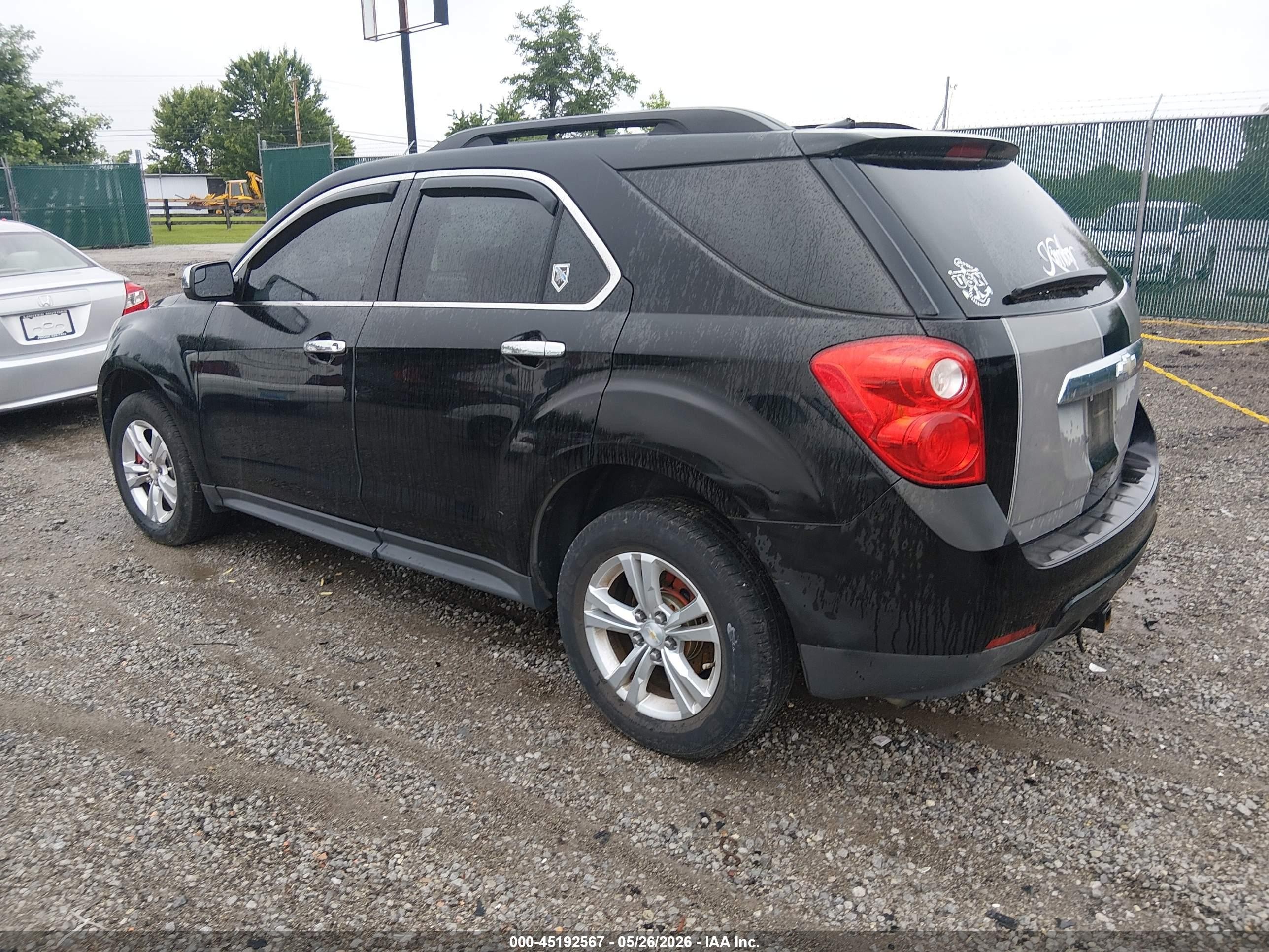 2014 Chevrolet Equinox 1lt Black vin: 2GNALBEK9E6351867