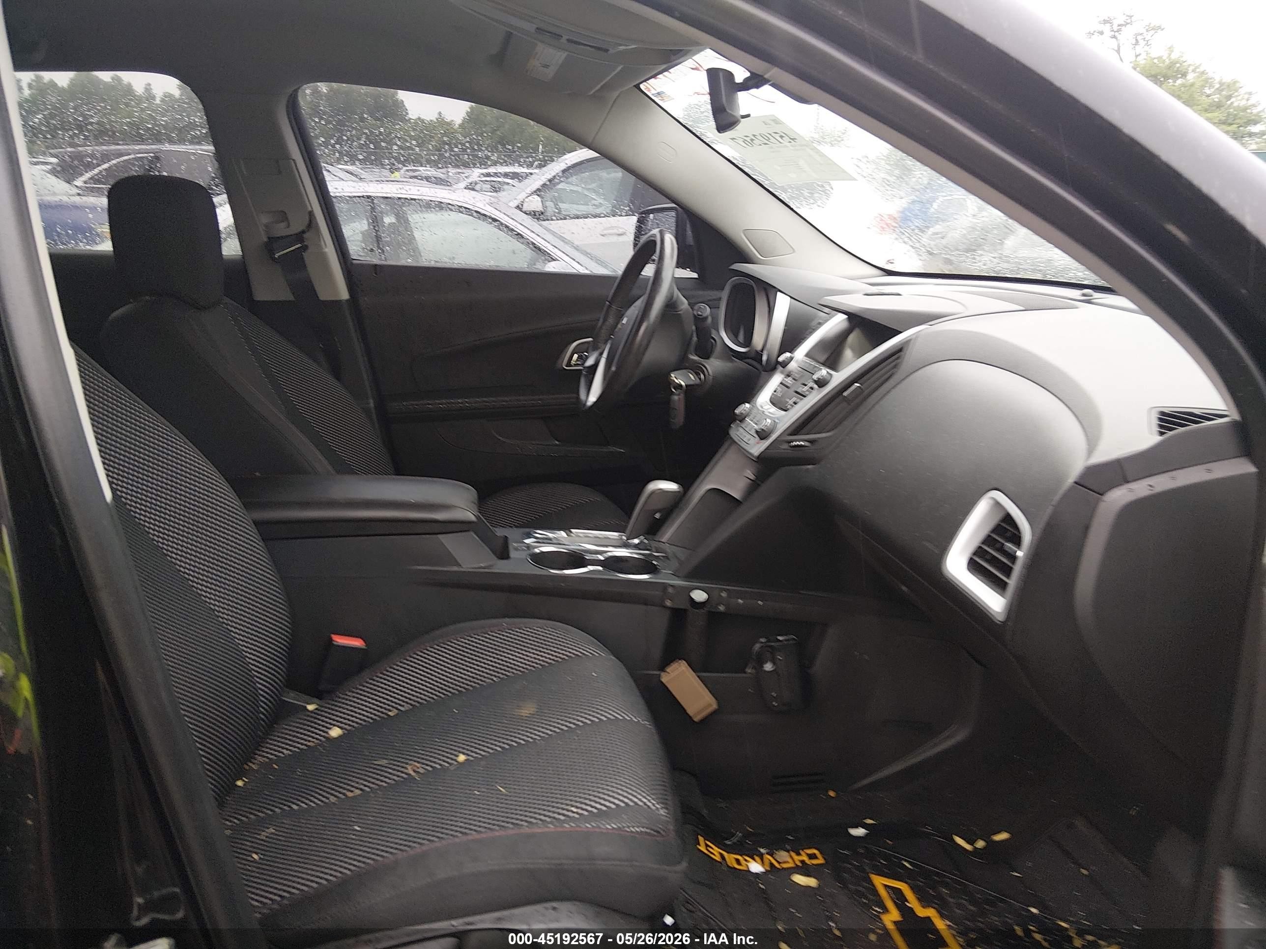 2014 Chevrolet Equinox 1lt Black vin: 2GNALBEK9E6351867