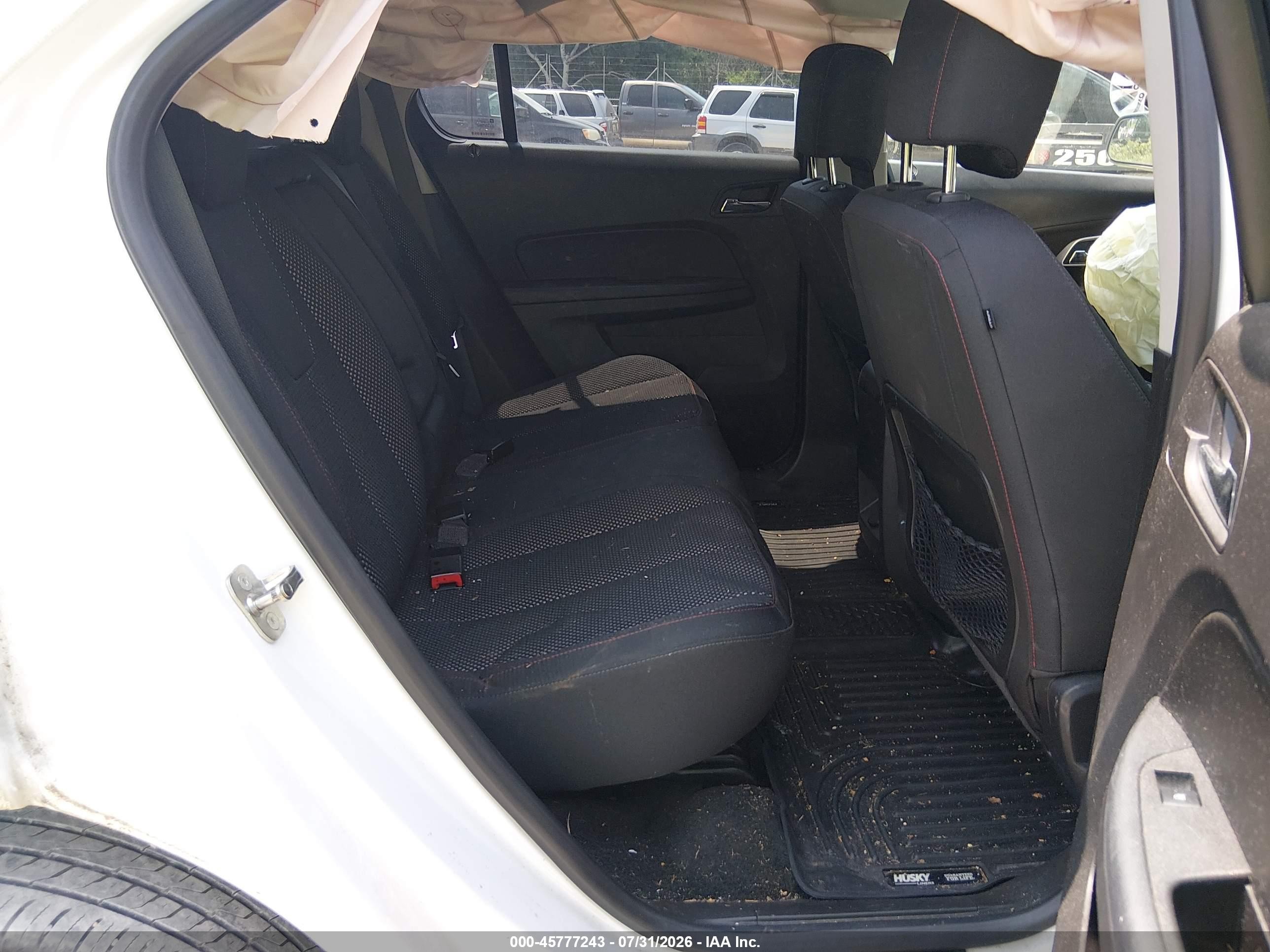 2014 Chevrolet Equinox Lt White vin: 2GNALBEK9E6355739
