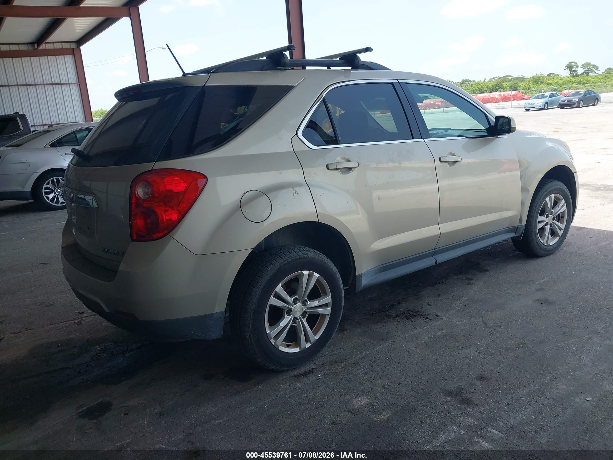 2015 Chevrolet Equinox Lt Бежевый vin: 2GNALBEK9F1100099