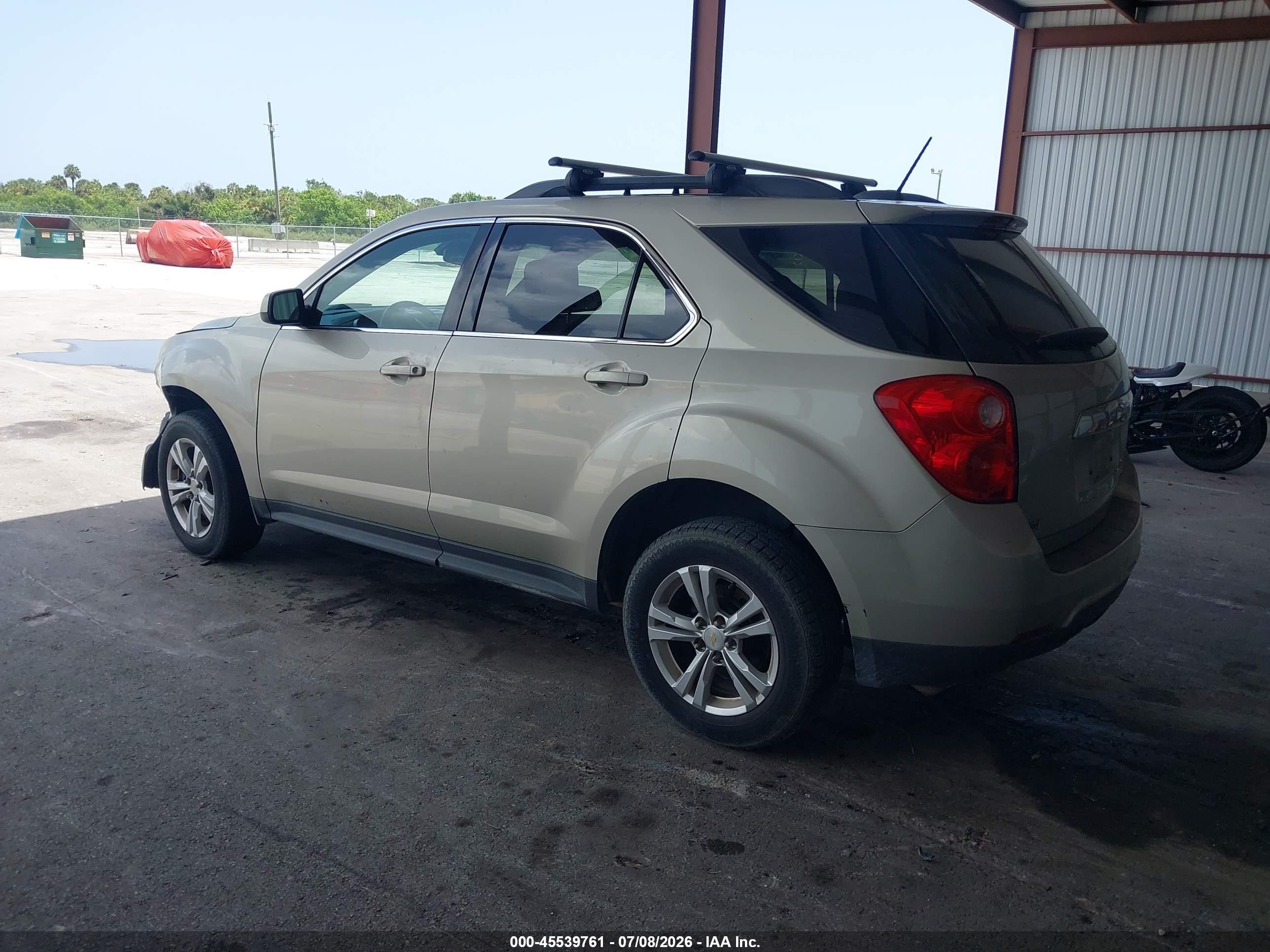 2015 Chevrolet Equinox Lt Бежевый vin: 2GNALBEK9F1100099