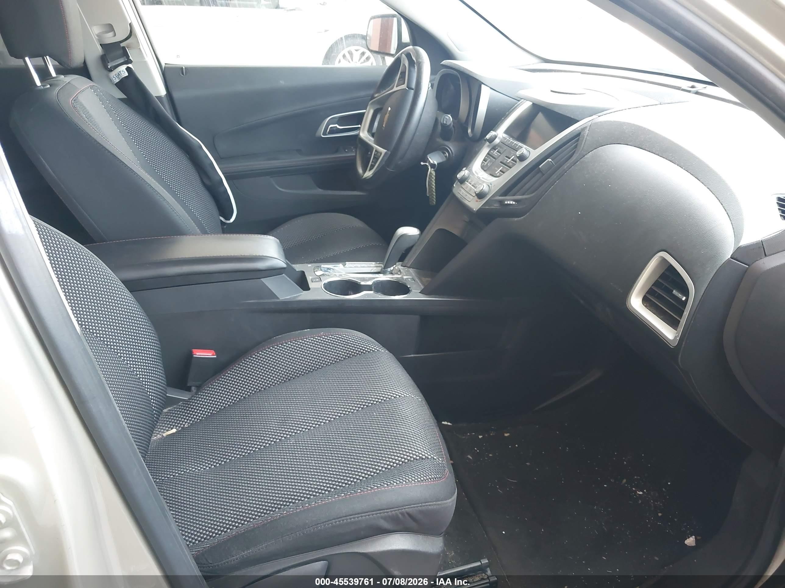 2015 Chevrolet Equinox Lt Бежевый vin: 2GNALBEK9F1100099
