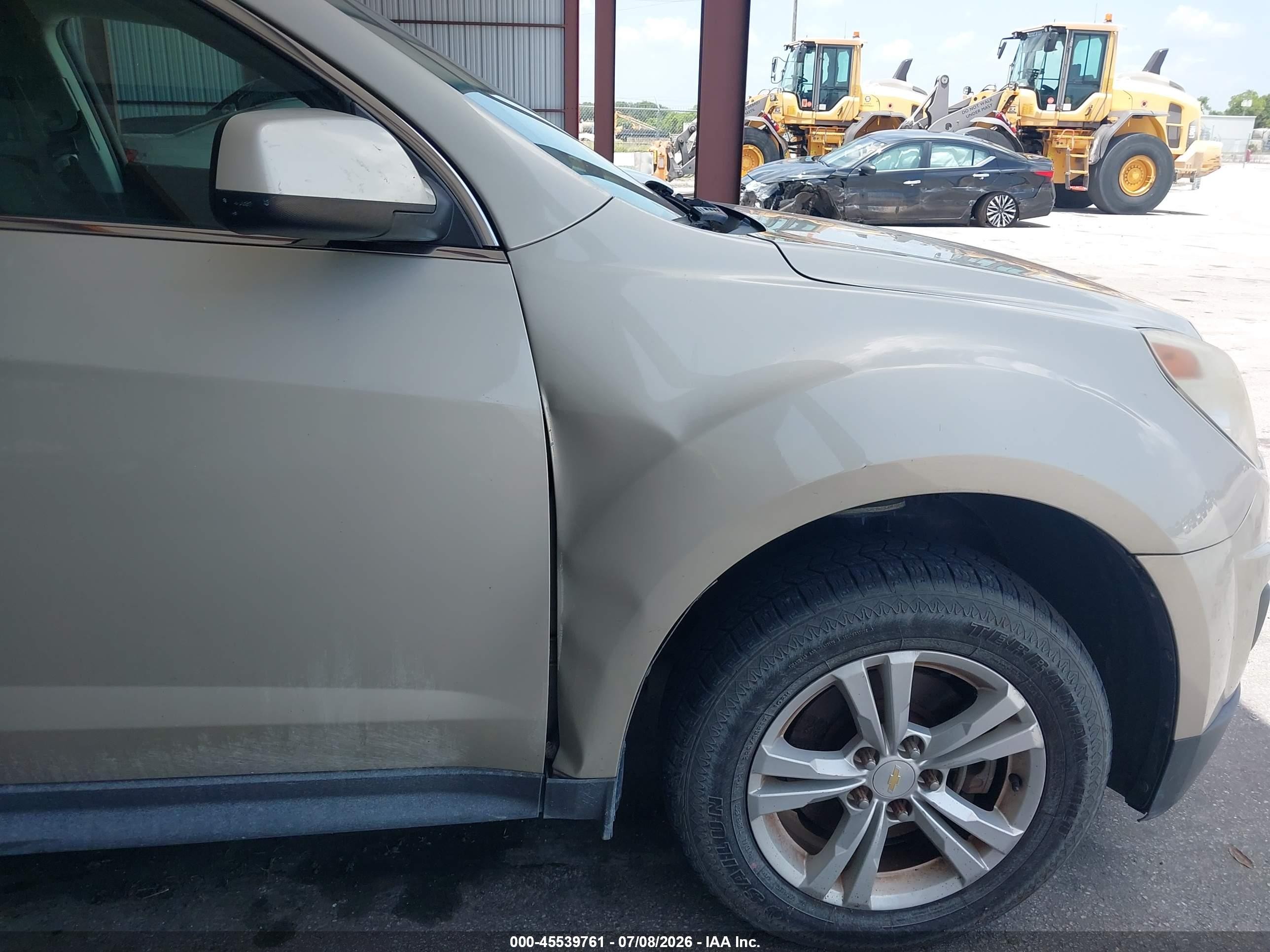 2015 Chevrolet Equinox Lt Бежевый vin: 2GNALBEK9F1100099