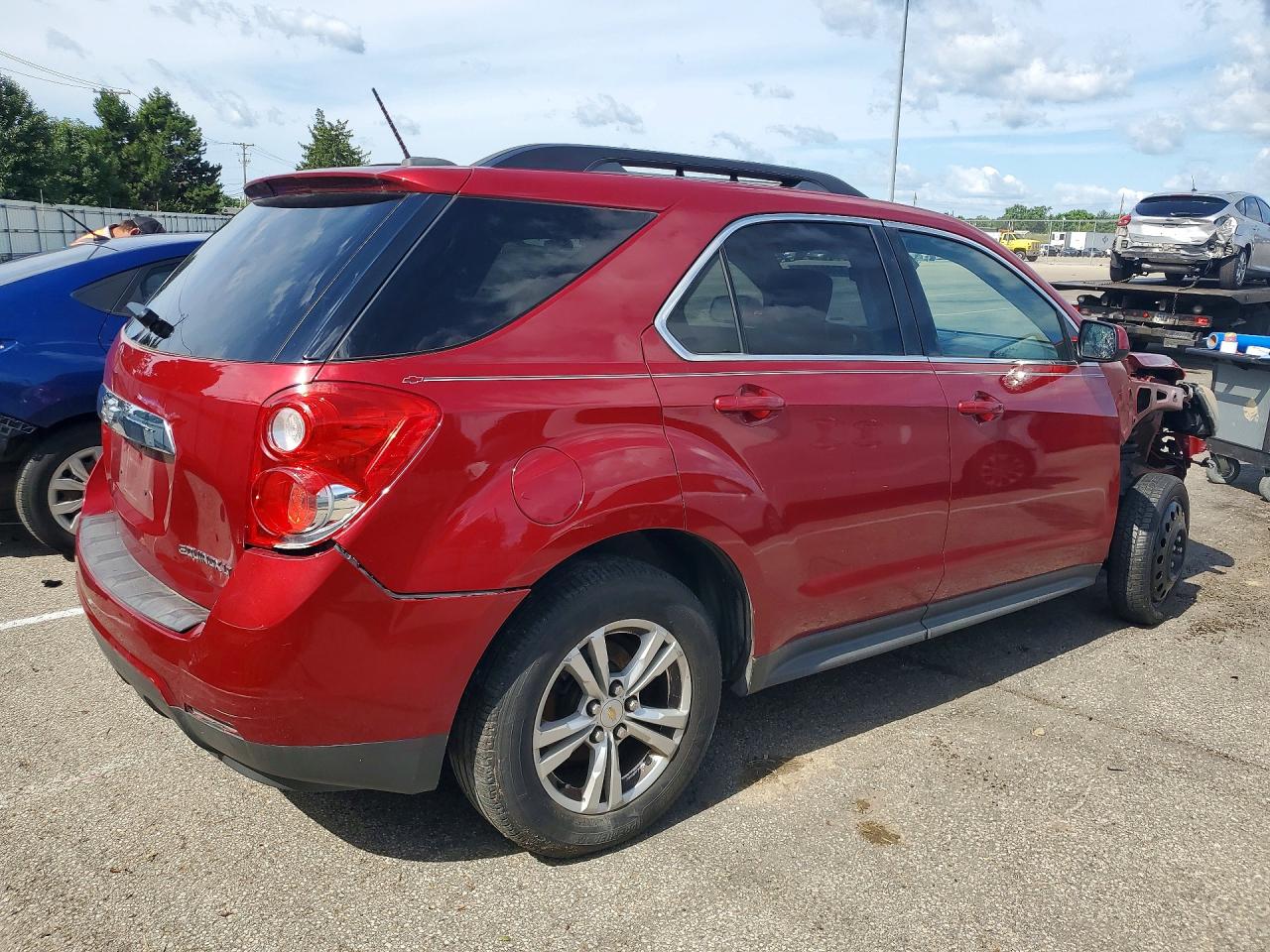 2015 Chevrolet Equinox Lt Красный vin: 2GNALBEK9F1105156